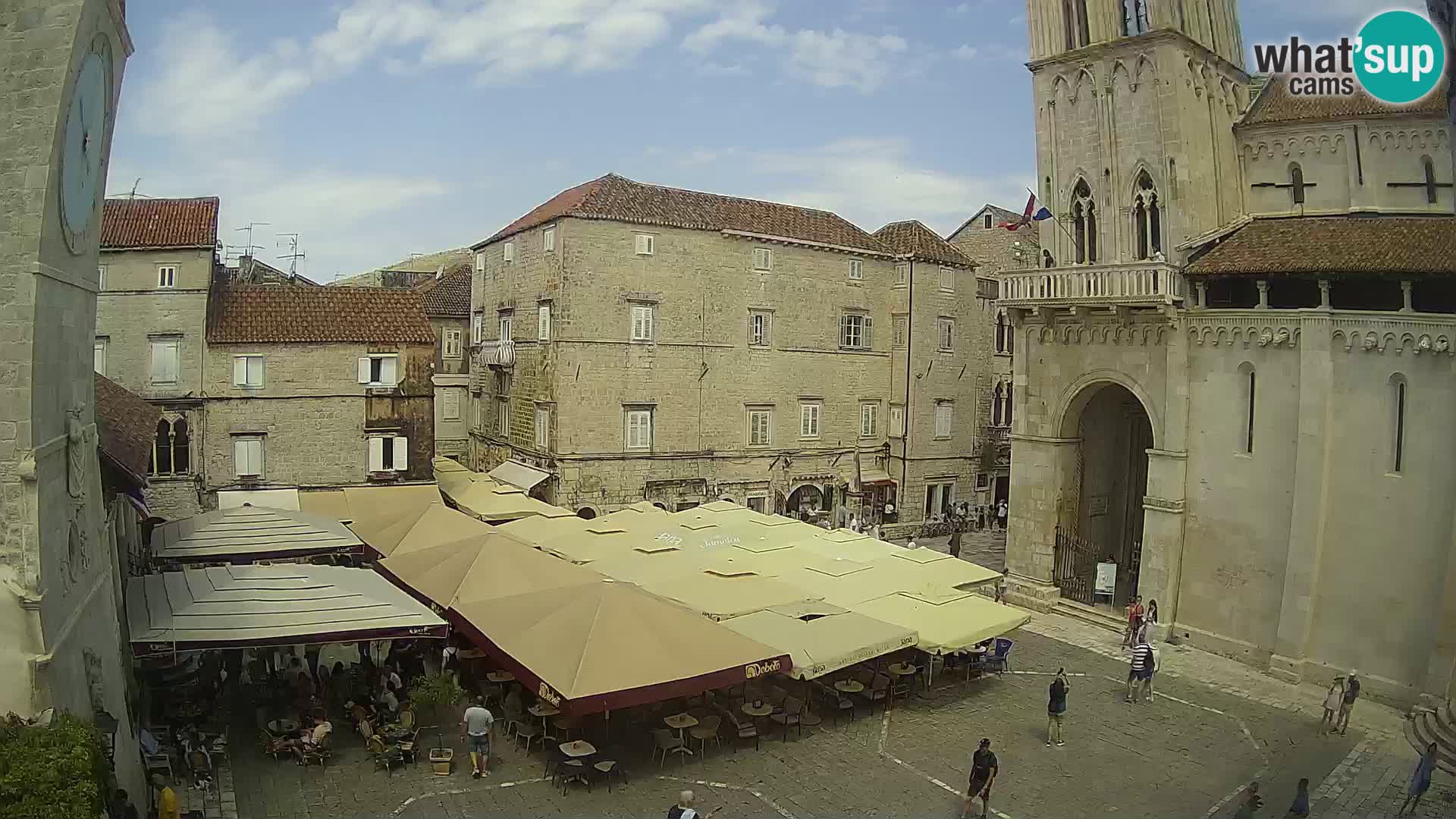 Live Webcam Trogir – Cathedral of St. Lawrence – Livecam Croatia
