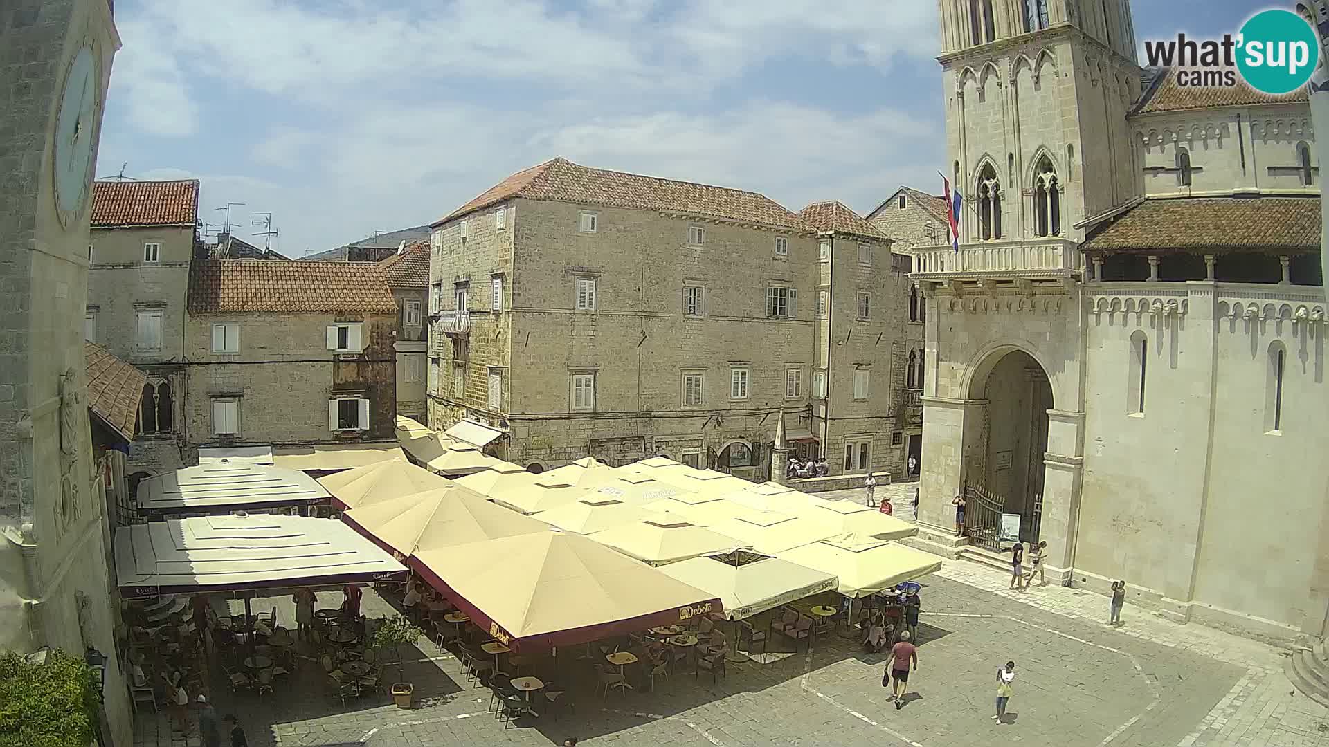 Live Webcam Trogir – Cathédrale Saint-Laurent – Livecam Croatie