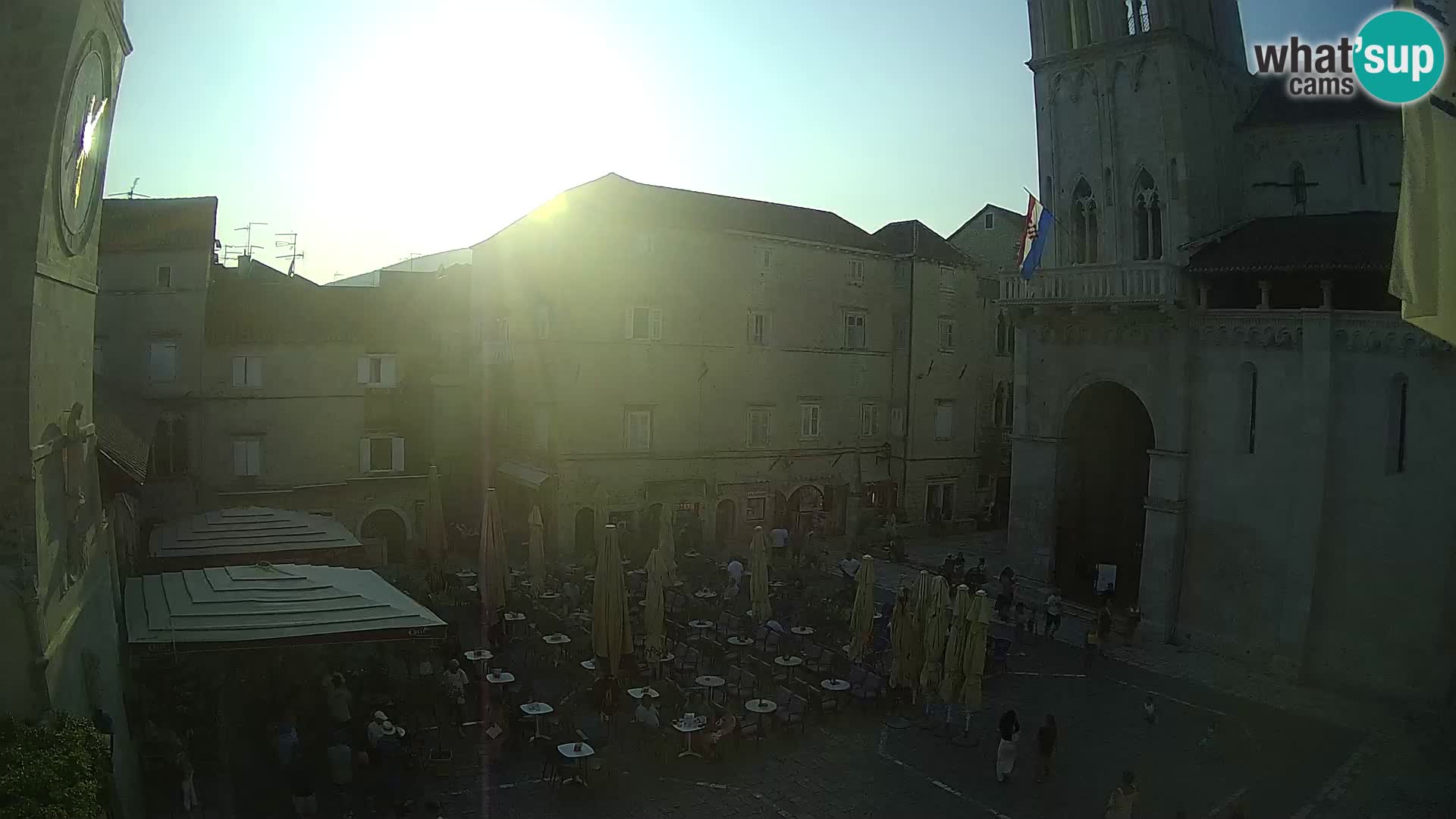 Cámara web en vivo Trogir – Catedral de San Lorenzo – Livecam Croacia