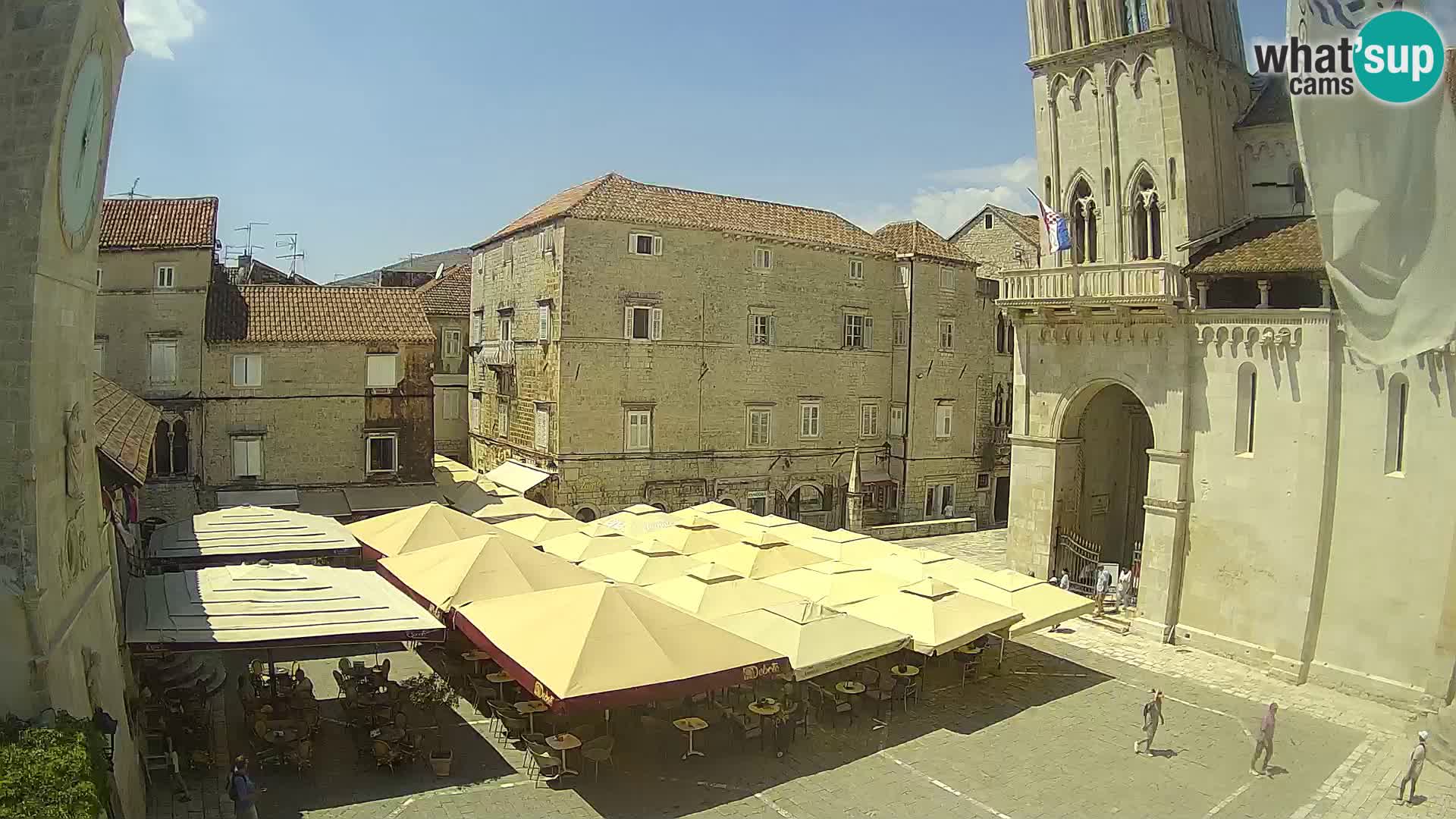 Web kamera uživo Trogir – Katedrala sv. Lovre – Livecam Hrvatska