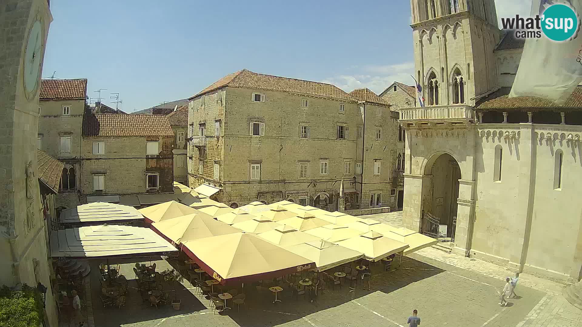 Cámara web en vivo Trogir – Catedral de San Lorenzo – Livecam Croacia