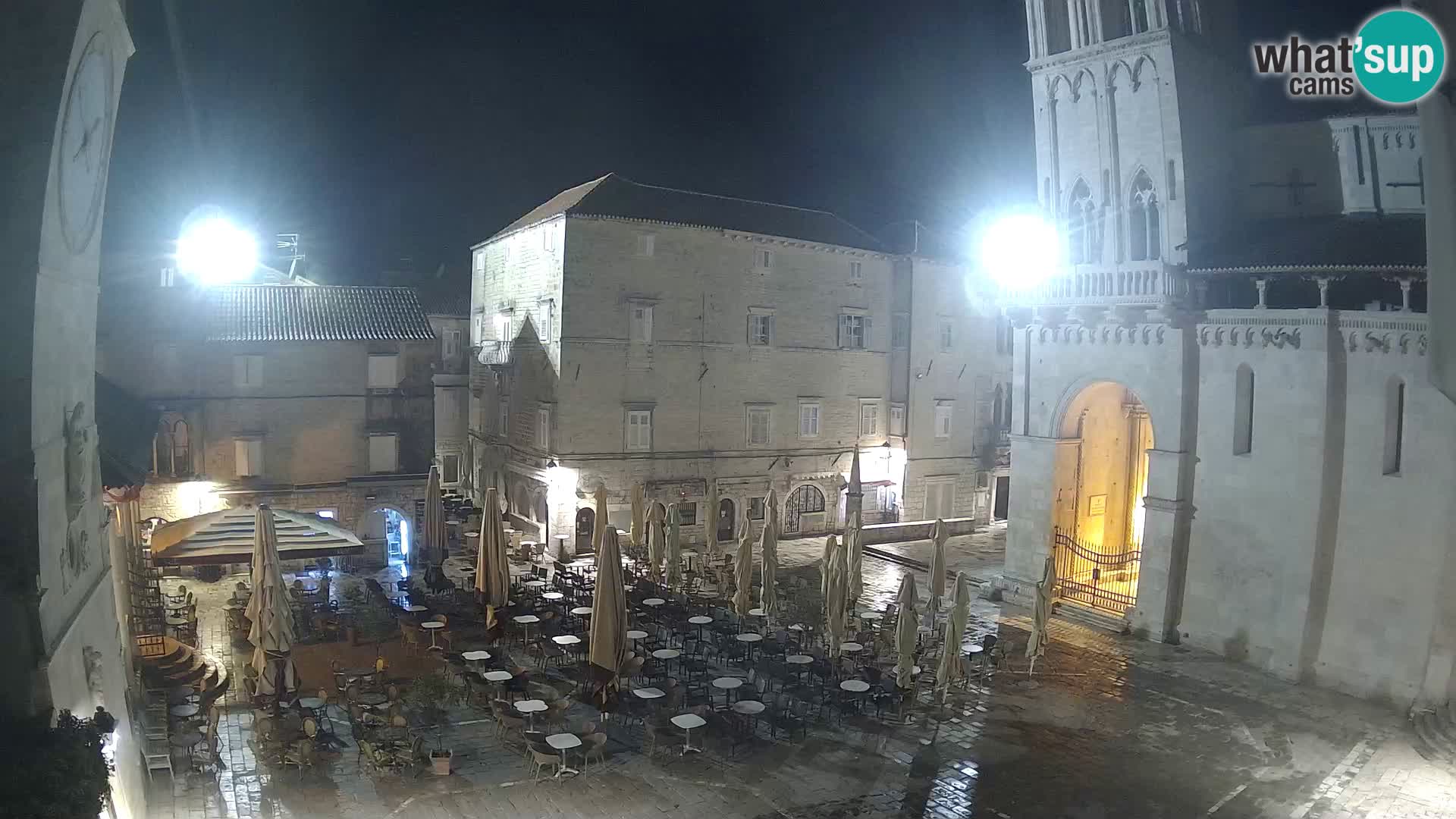 Cámara web en vivo Trogir – Catedral de San Lorenzo – Livecam Croacia