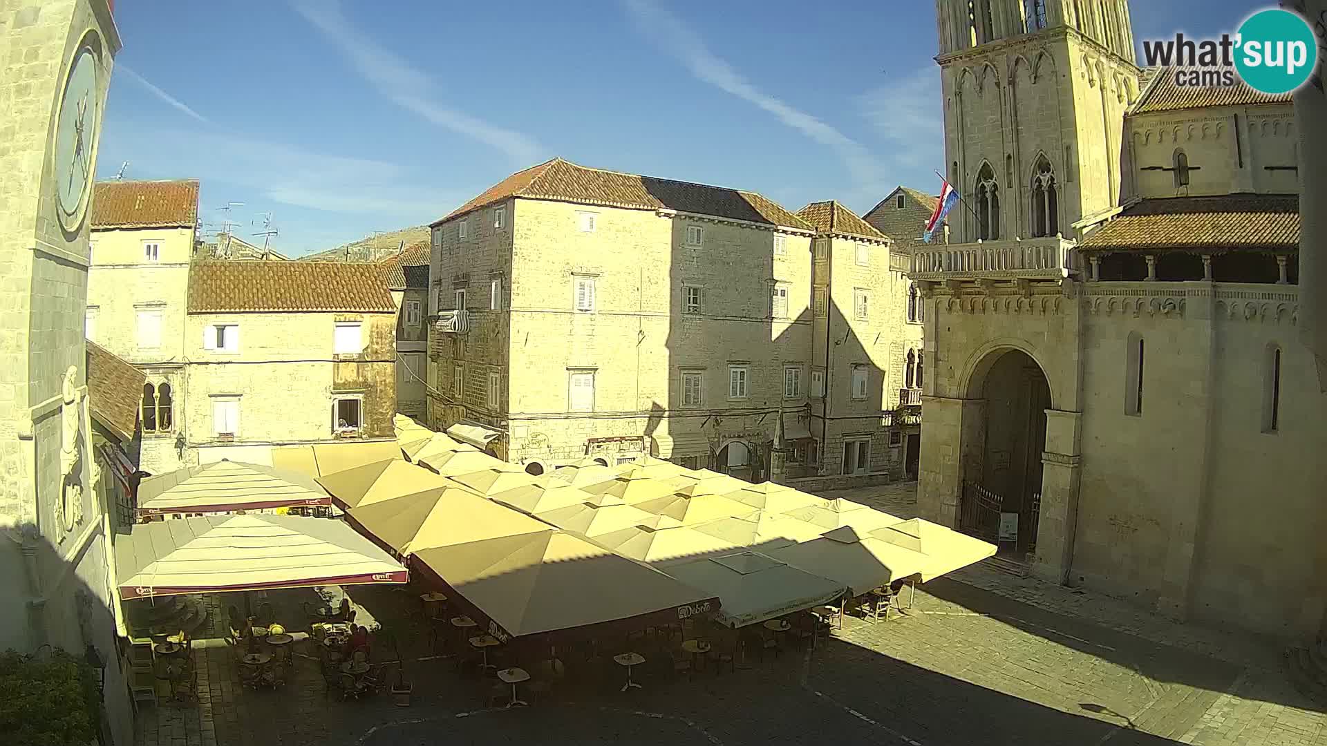 Cámara web en vivo Trogir – Catedral de San Lorenzo – Livecam Croacia