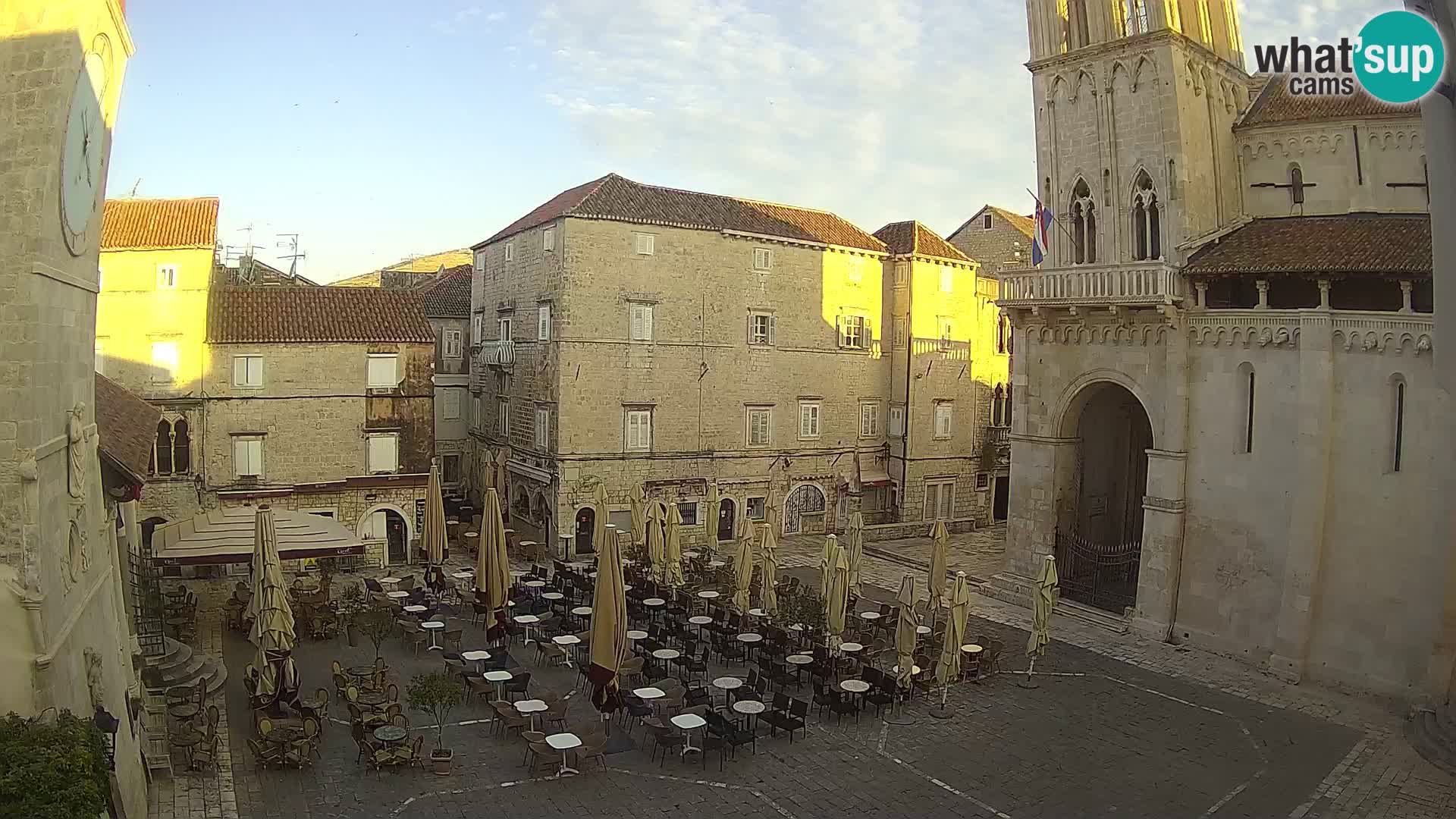 Live Webcam Trogir – Cathedral of St. Lawrence – Livecam Croatia