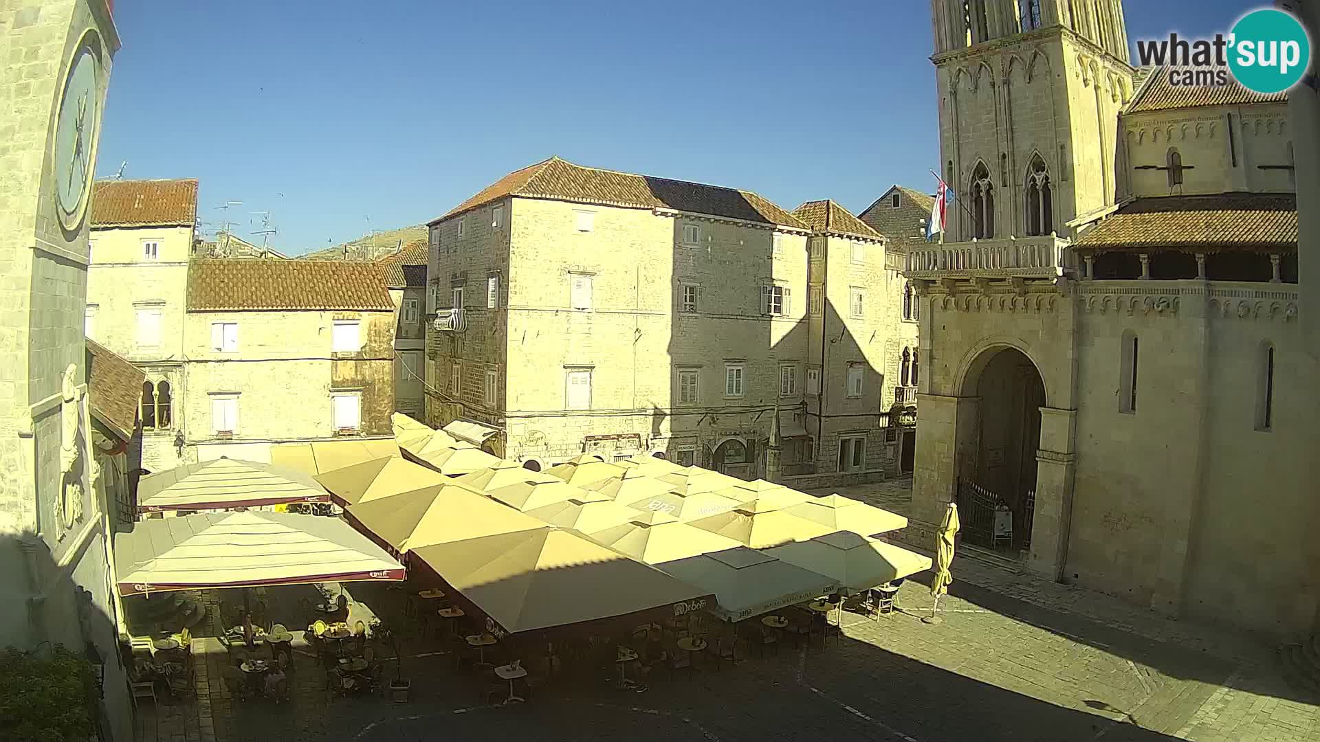 Cámara web en vivo Trogir – Catedral de San Lorenzo – Livecam Croacia