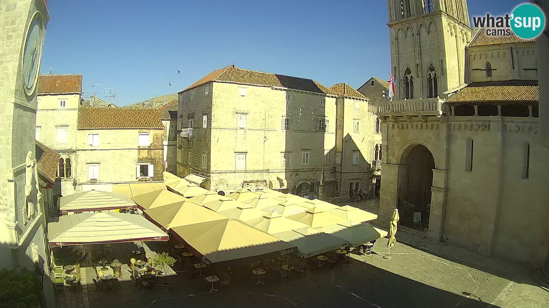 Cámara web en vivo Trogir – Catedral de San Lorenzo – Livecam Croacia