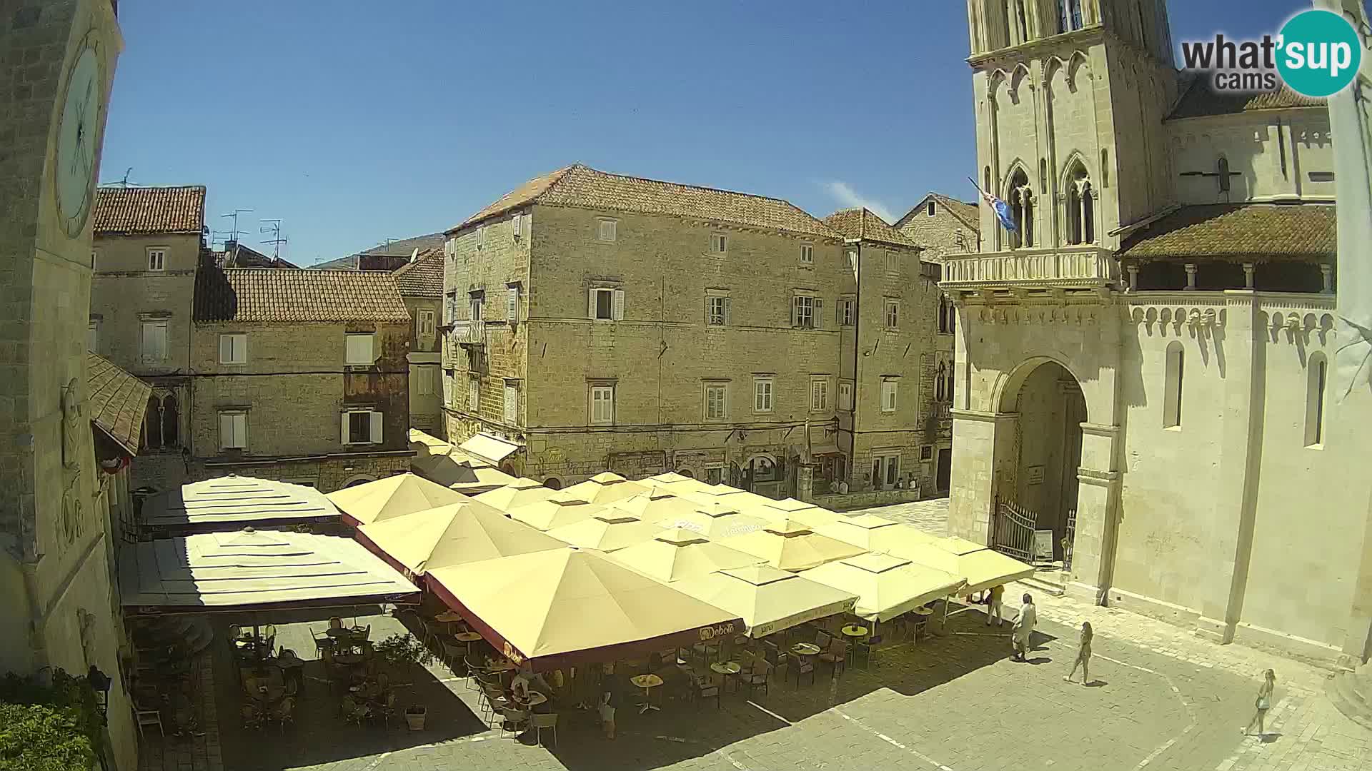 Cámara web en vivo Trogir – Catedral de San Lorenzo – Livecam Croacia
