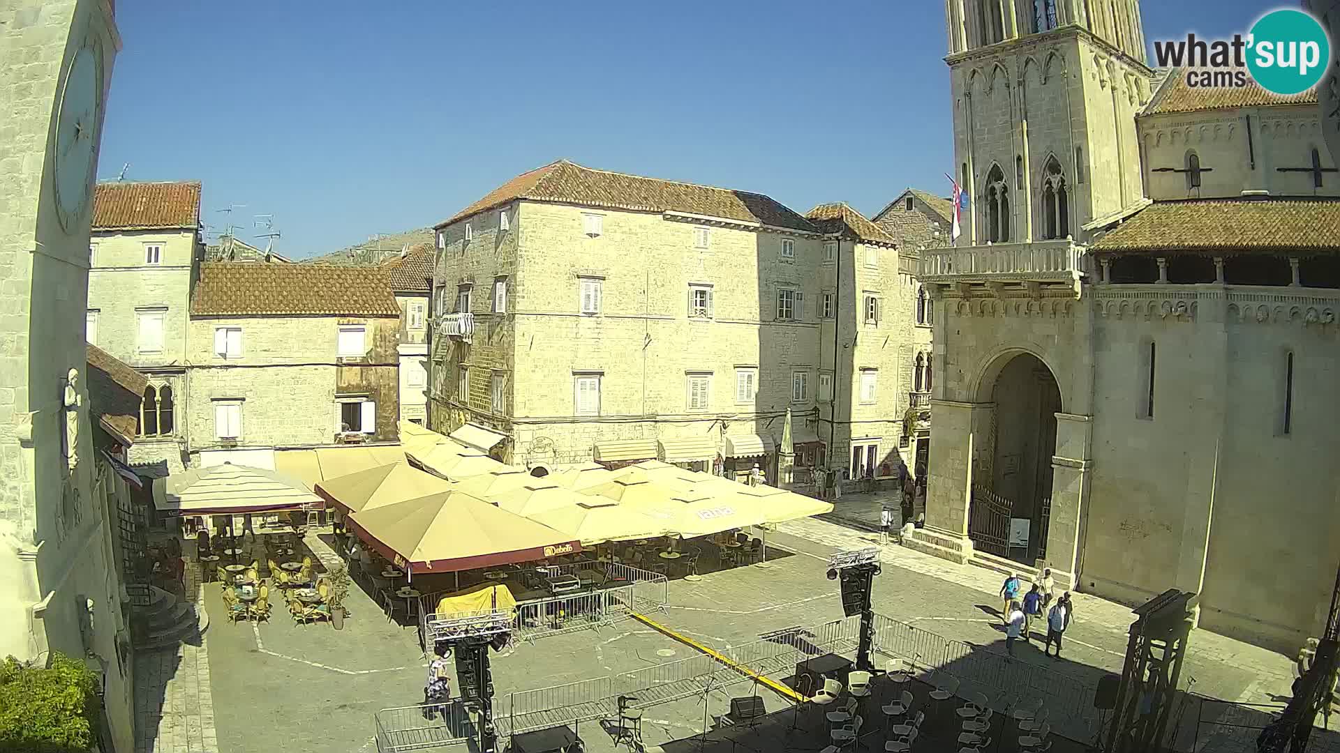 Web kamera uživo Trogir – Katedrala sv. Lovre – Livecam Hrvatska