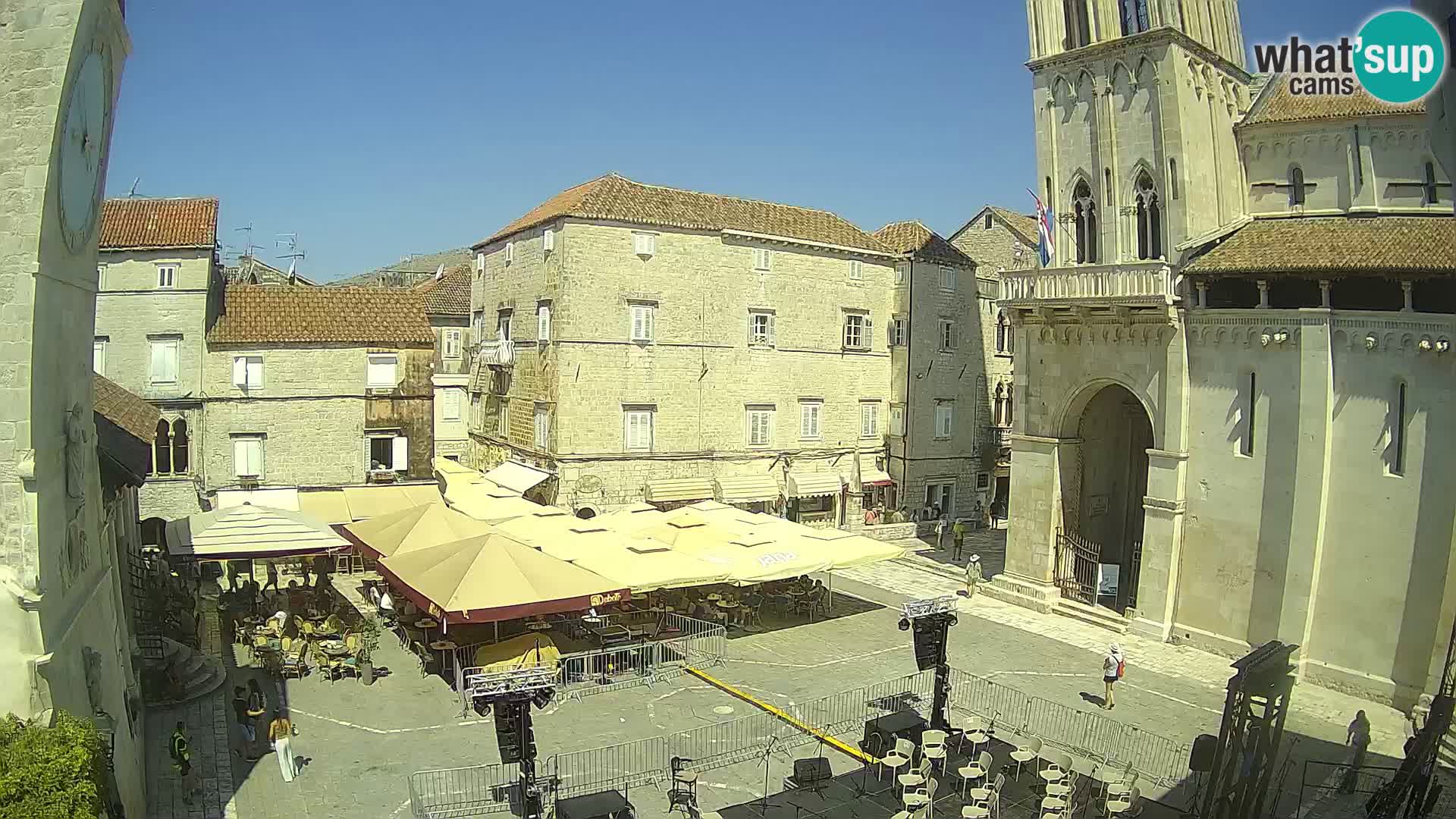 Live Webcam Trogir – Cathédrale Saint-Laurent – Livecam Croatie