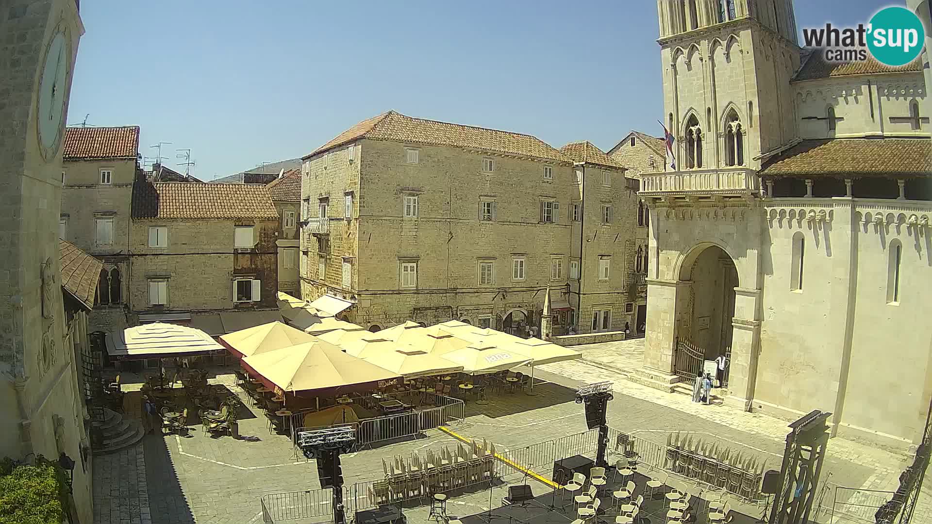 Web kamera uživo Trogir – Katedrala sv. Lovre – Livecam Hrvatska