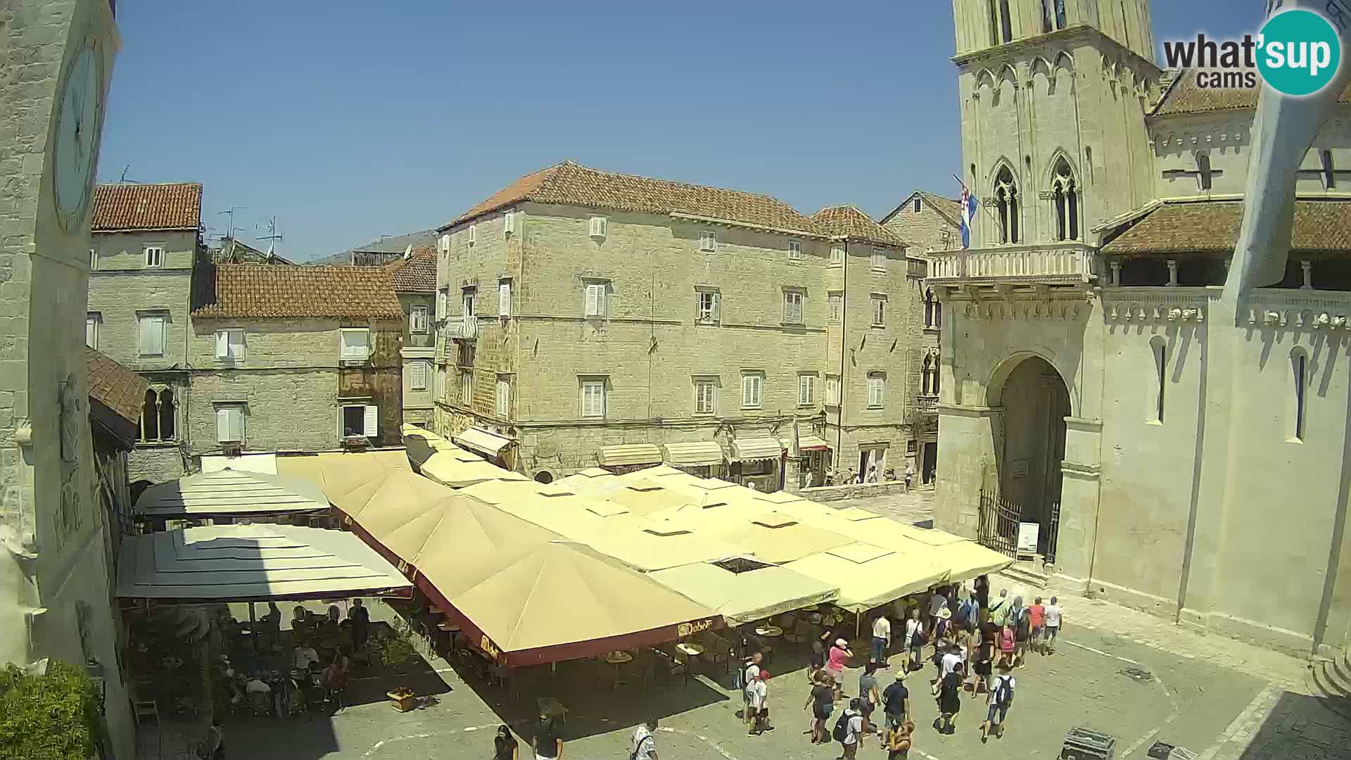 Live Webcam Trogir – Cathedral of St. Lawrence – Livecam Croatia