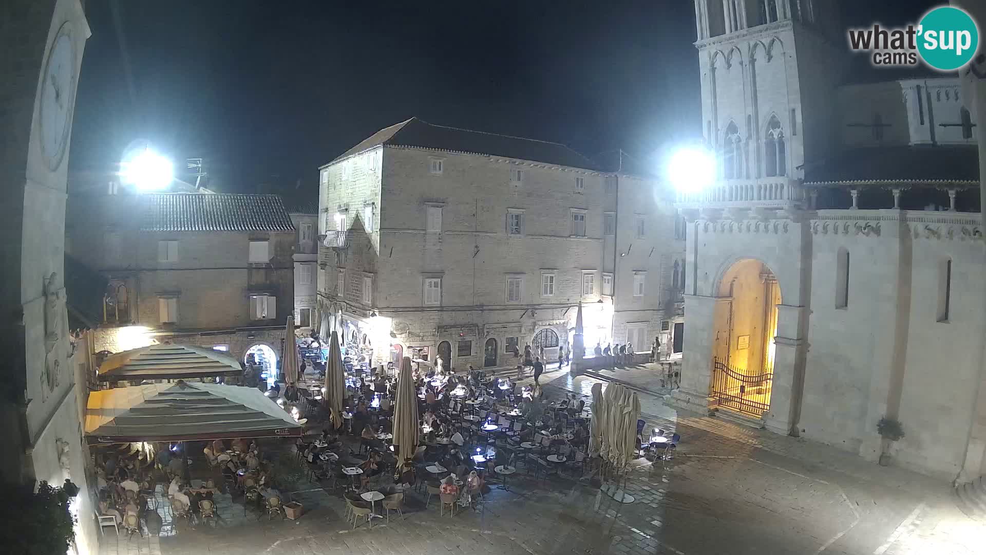 Cámara web en vivo Trogir – Catedral de San Lorenzo – Livecam Croacia