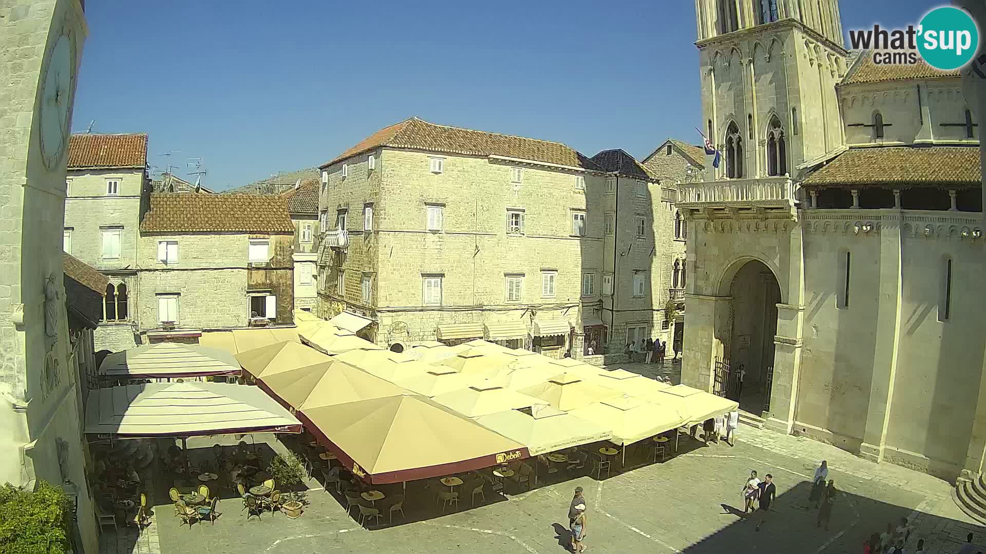 Live Webcam Trogir – Cathedral of St. Lawrence – Livecam Croatia