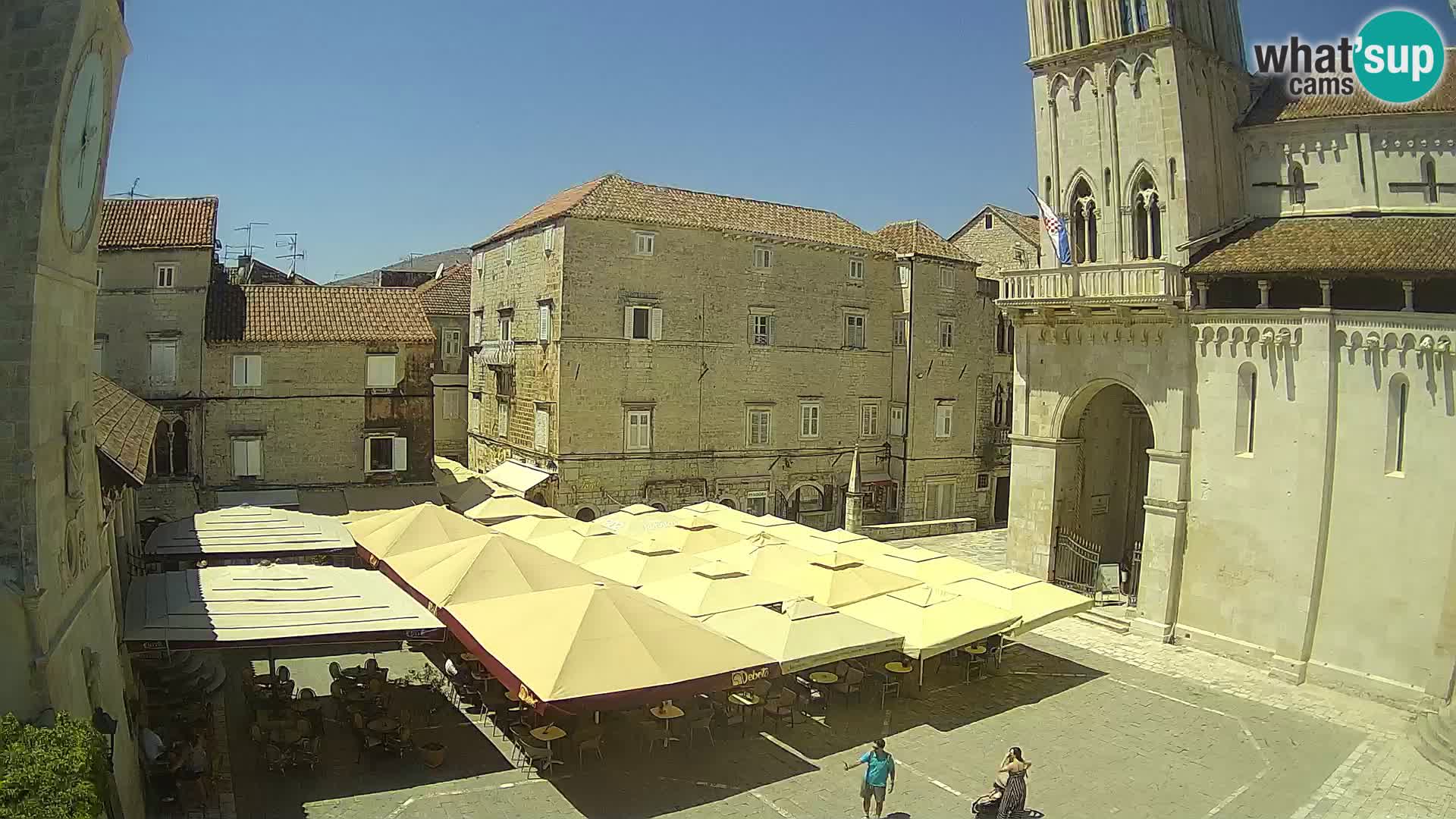 Cámara web en vivo Trogir – Catedral de San Lorenzo – Livecam Croacia