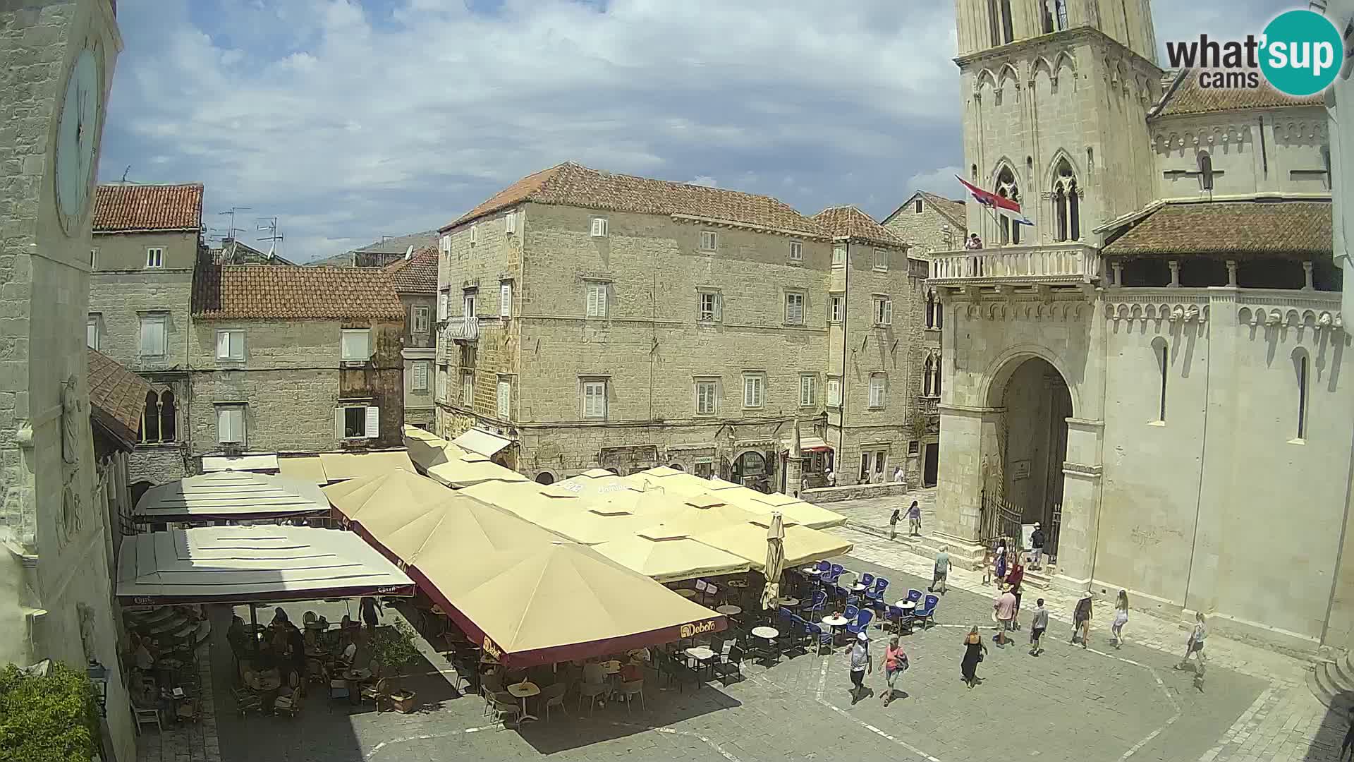 Live Webcam Trogir – Cathedral of St. Lawrence – Livecam Croatia