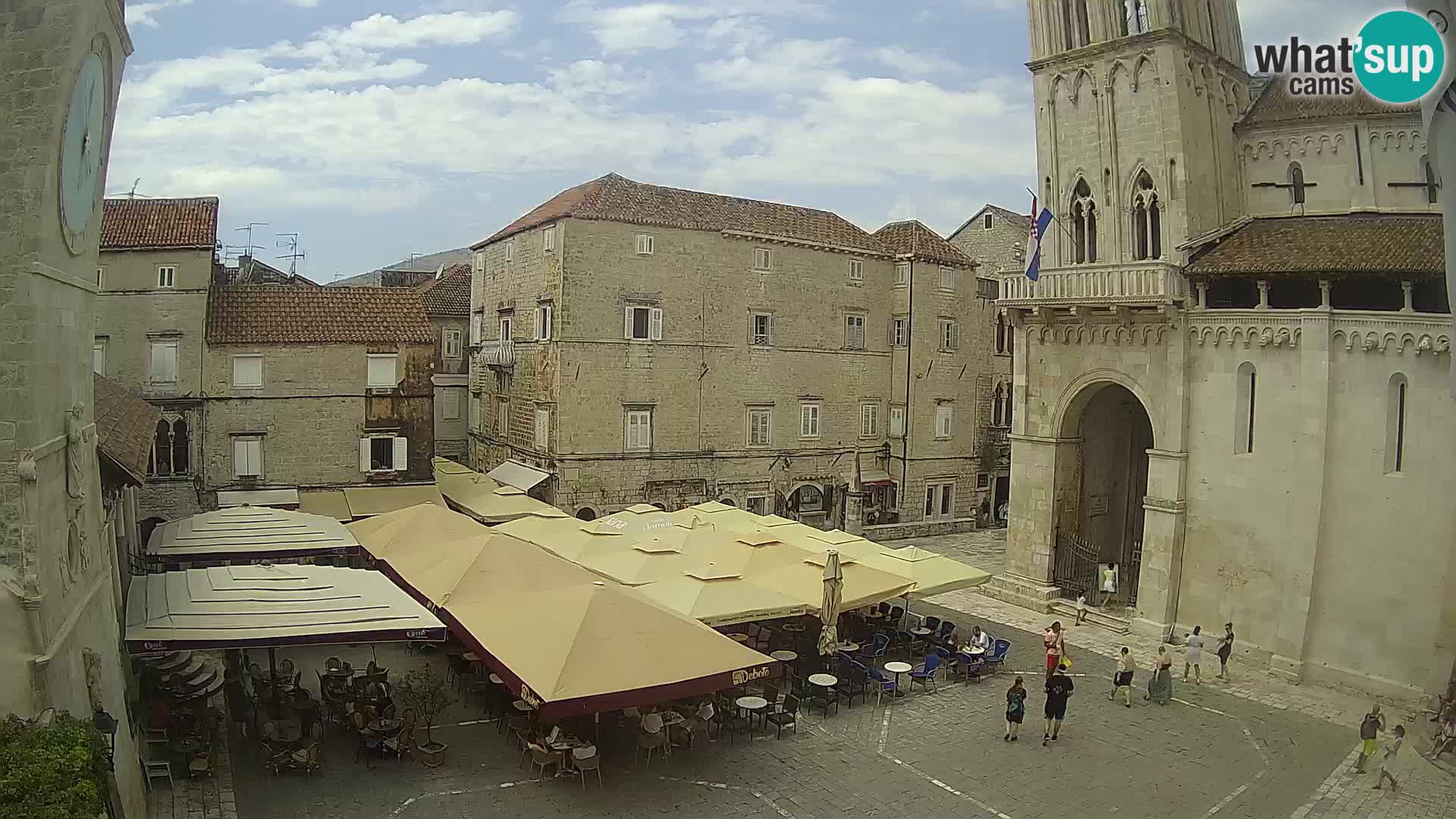 Live Webcam Trogir – Cathédrale Saint-Laurent – Livecam Croatie