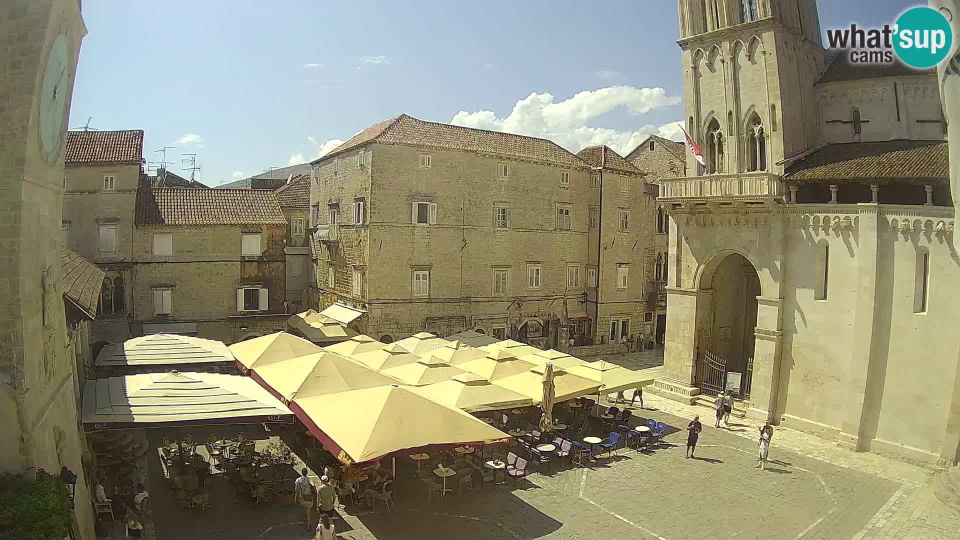 Cámara web en vivo Trogir – Catedral de San Lorenzo – Livecam Croacia