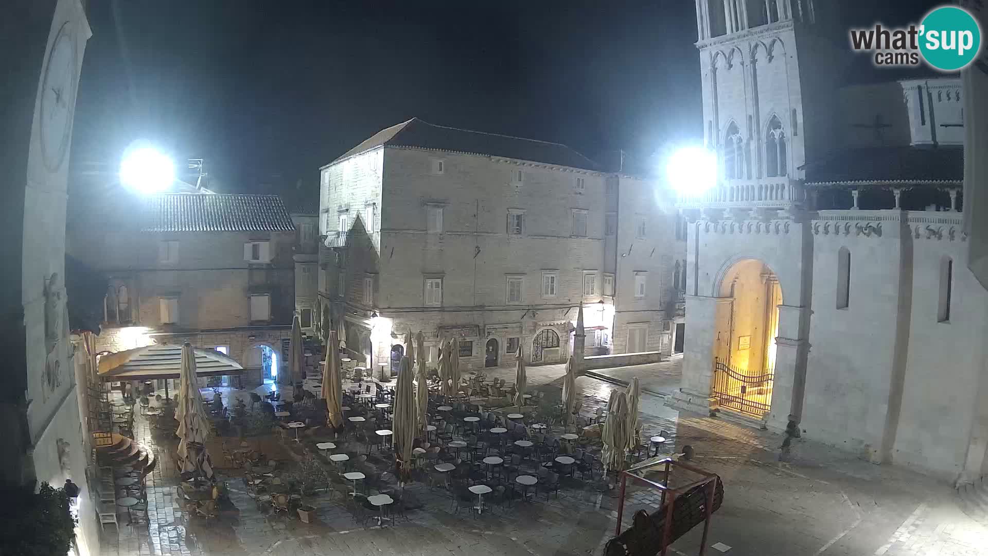Cámara web en vivo Trogir – Catedral de San Lorenzo – Livecam Croacia