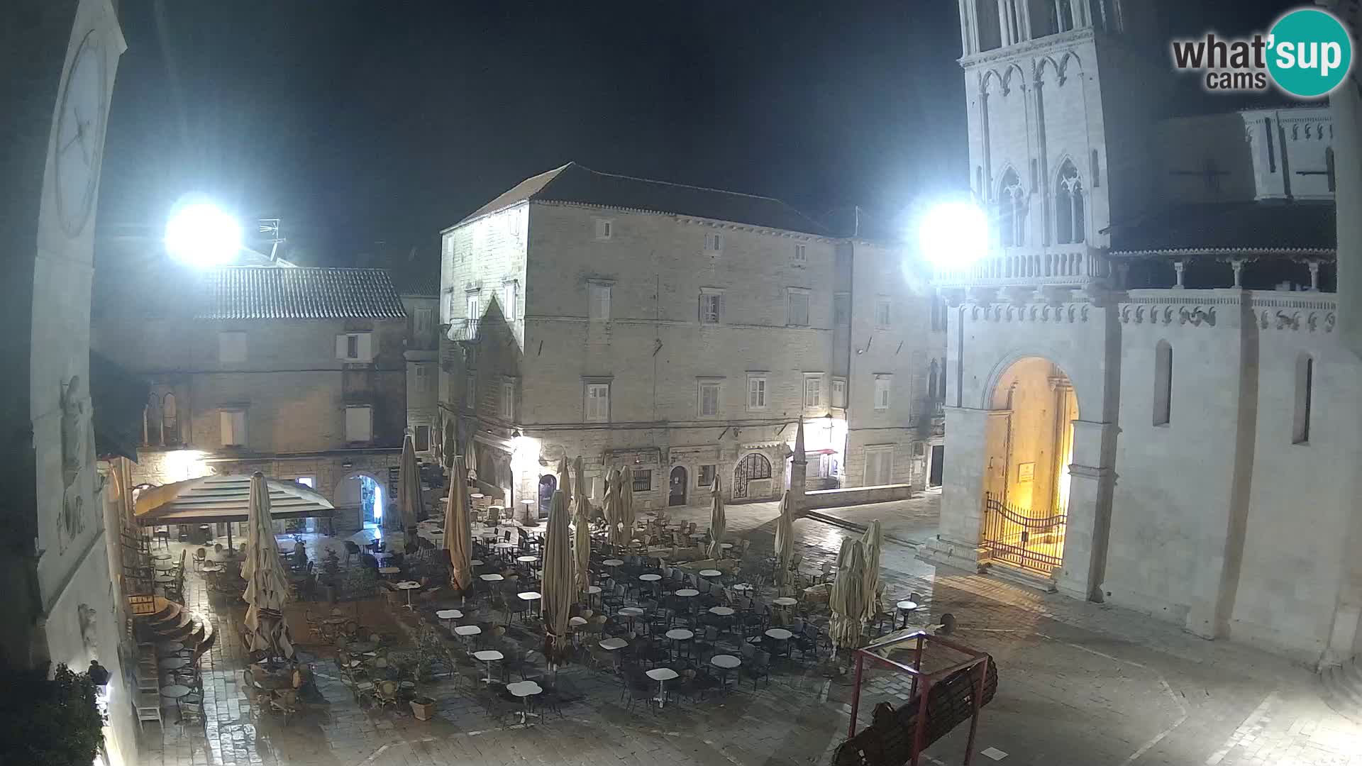 Cámara web en vivo Trogir – Catedral de San Lorenzo – Livecam Croacia