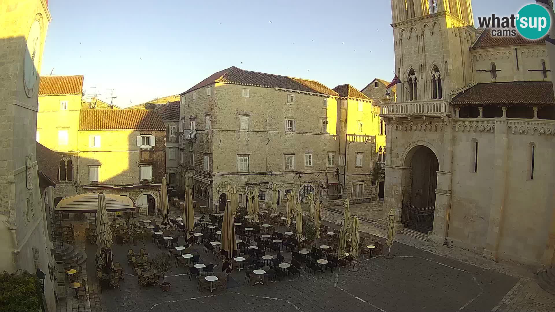 Live Webcam Trogir – Cathédrale Saint-Laurent – Livecam Croatie