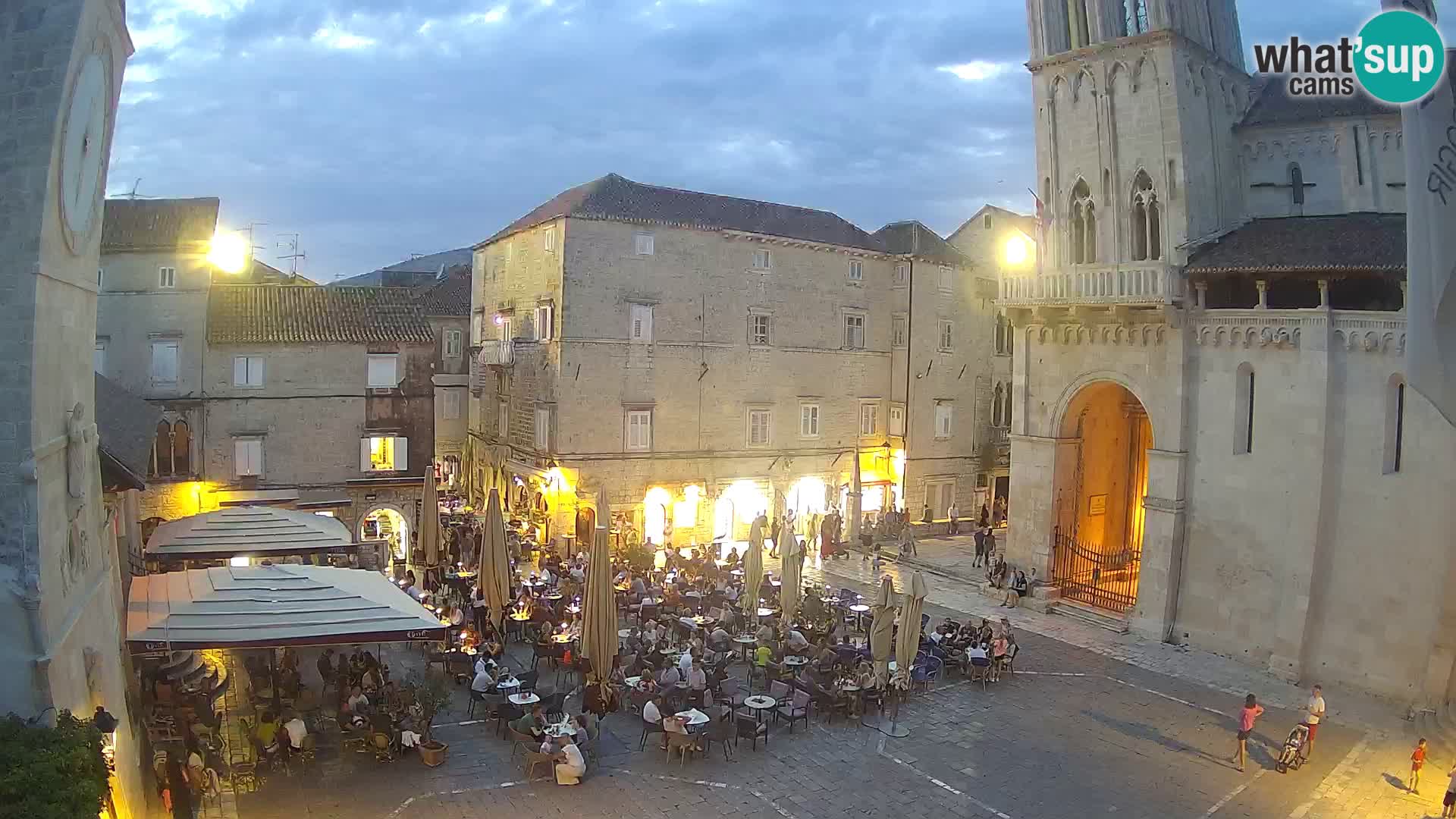 Cámara web en vivo Trogir – Catedral de San Lorenzo – Livecam Croacia