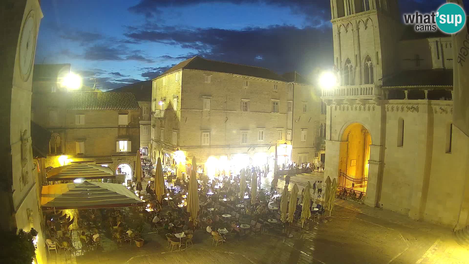 Cámara web en vivo Trogir – Catedral de San Lorenzo – Livecam Croacia