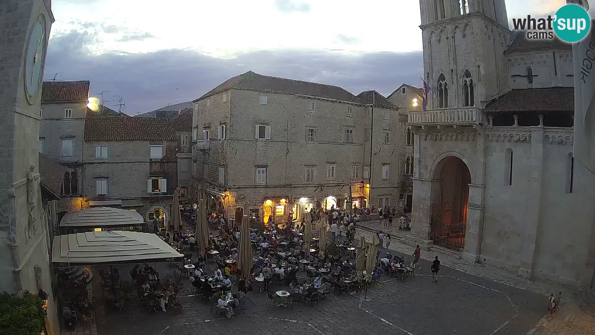 Cámara web en vivo Trogir – Catedral de San Lorenzo – Livecam Croacia
