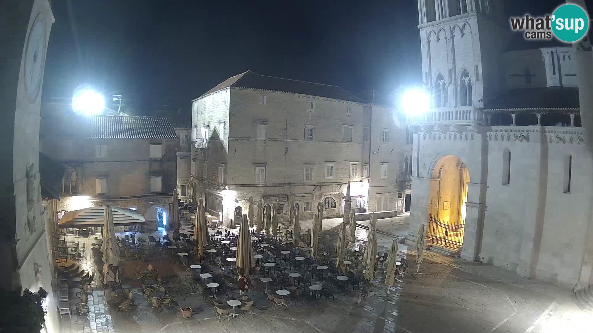 Cámara web en vivo Trogir – Catedral de San Lorenzo – Livecam Croacia