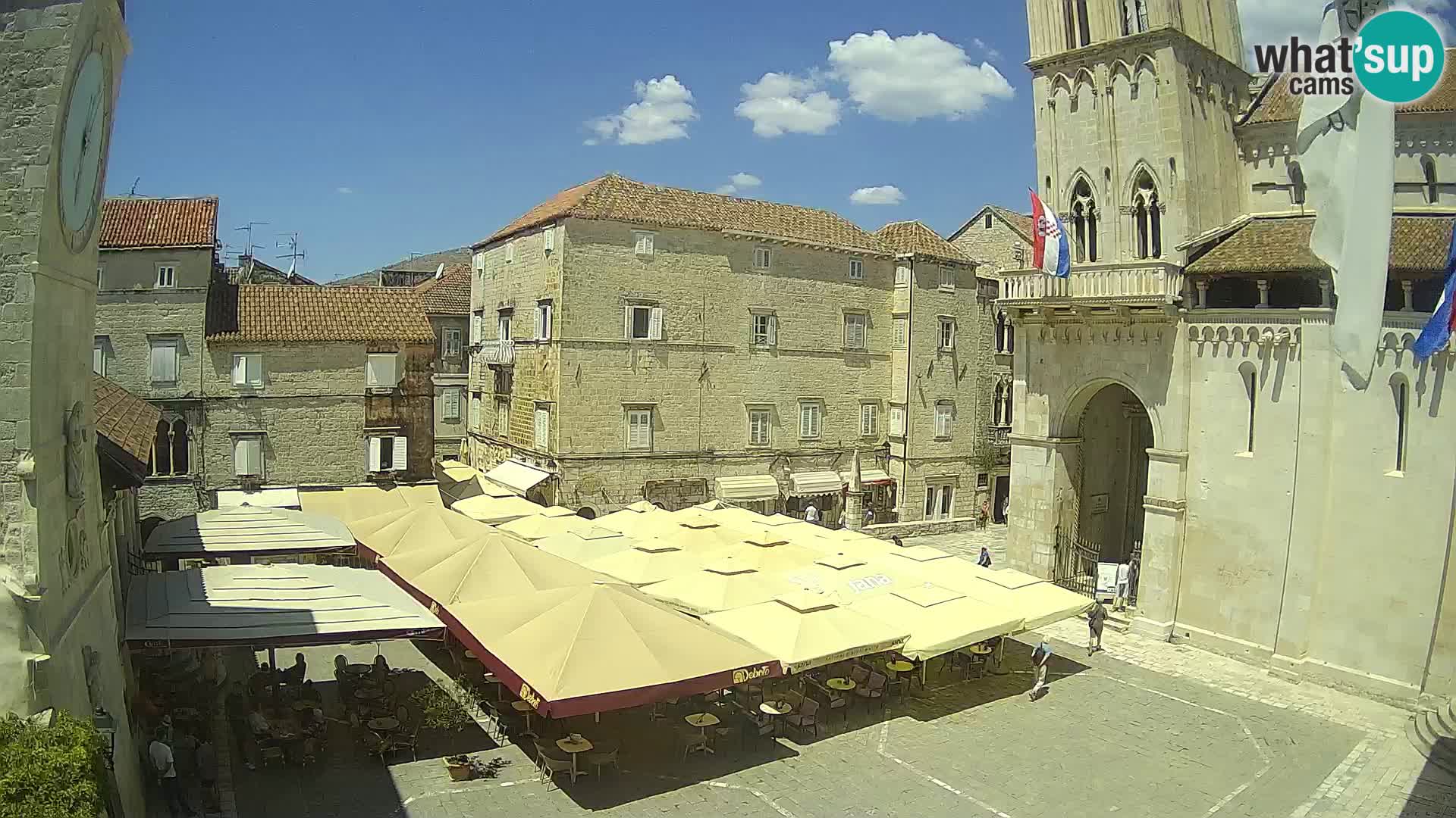 Live Webcam Trogir – Cathedral of St. Lawrence – Livecam Croatia
