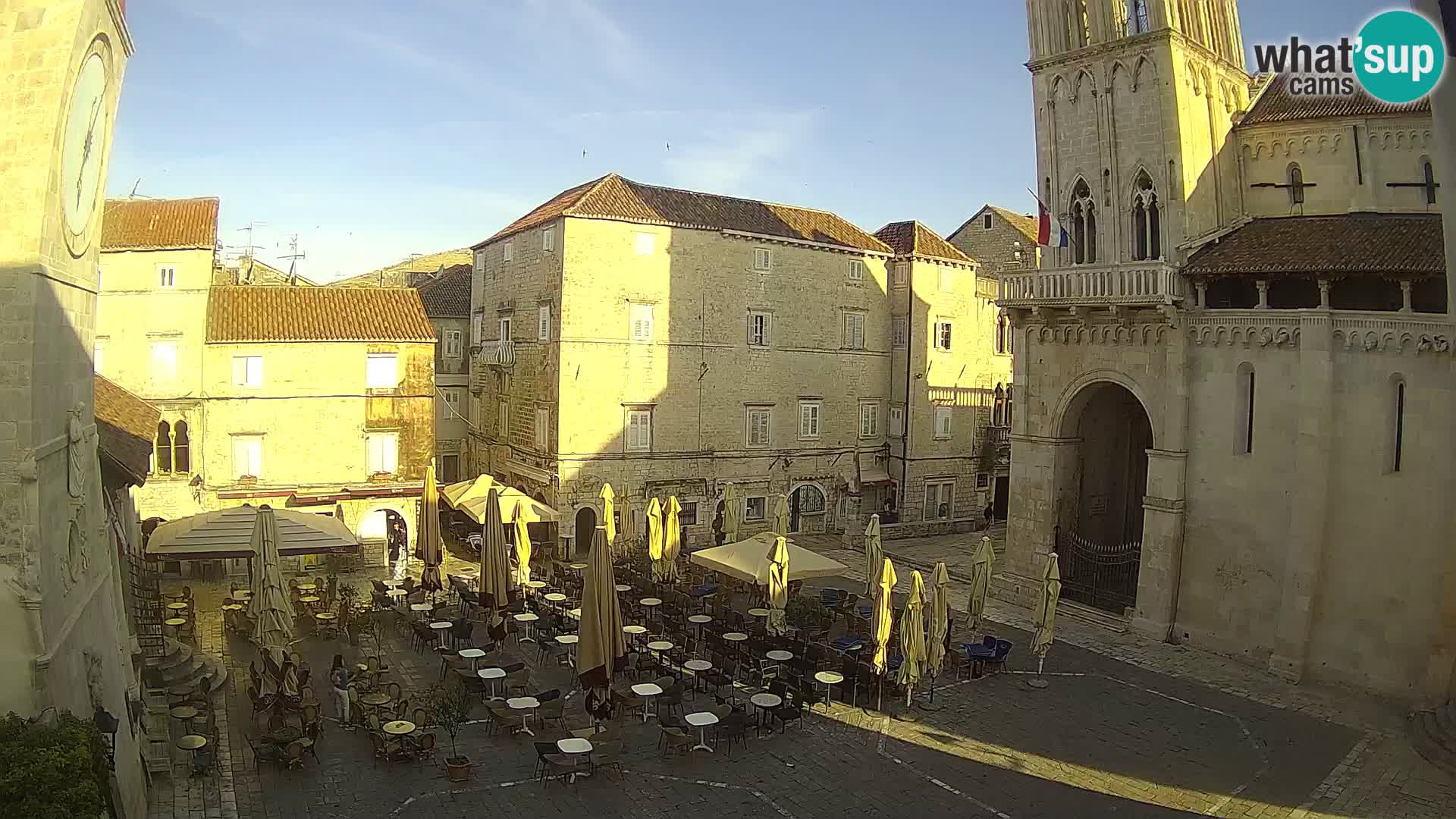 Cámara web en vivo Trogir – Catedral de San Lorenzo – Livecam Croacia