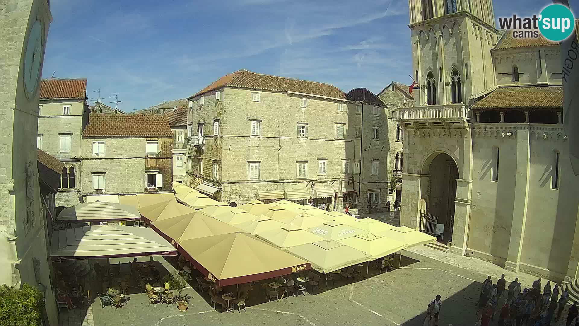 Live Webcam Trogir – Cathedral of St. Lawrence – Livecam Croatia