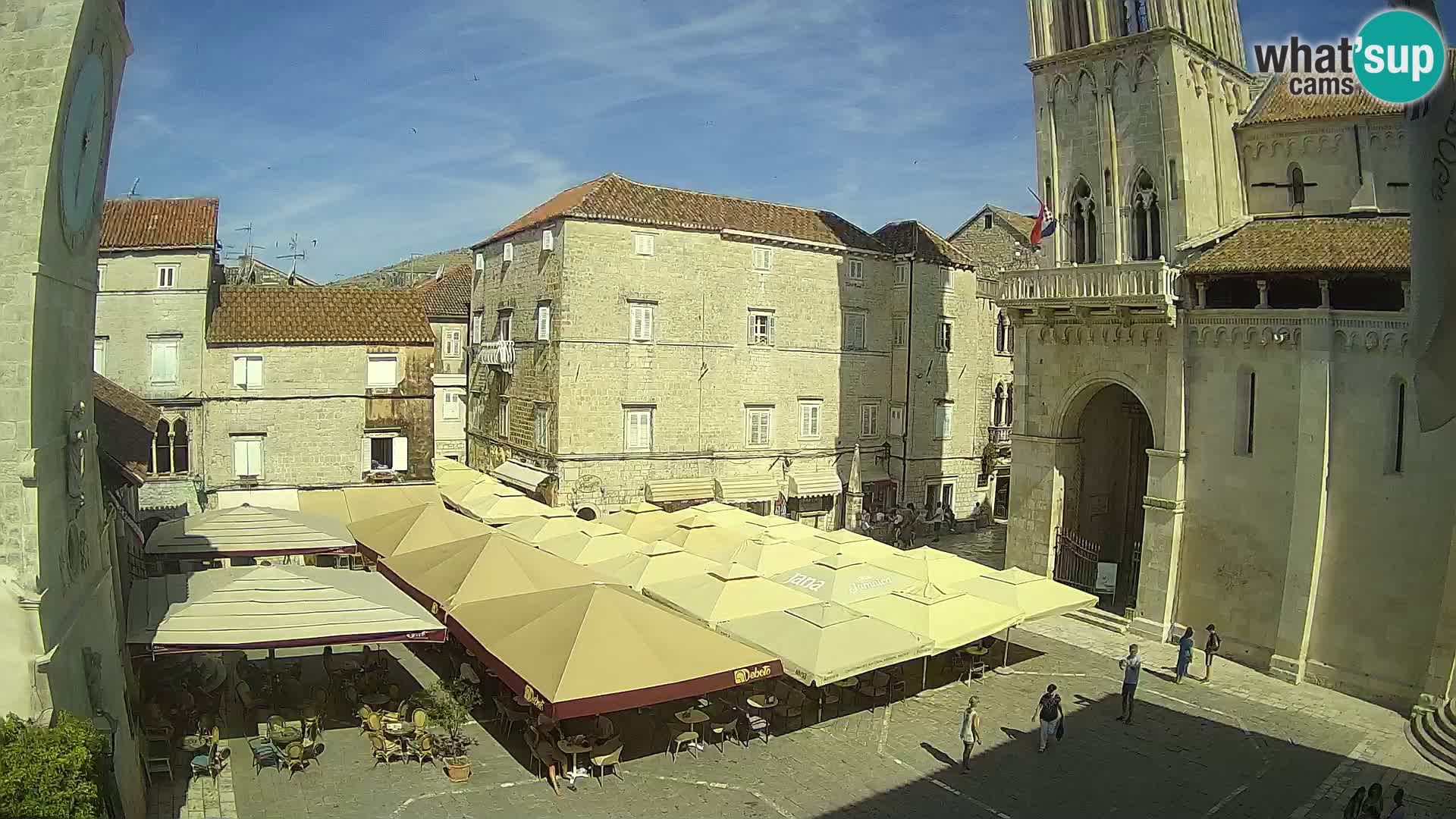 Live Webcam Trogir – Cathedral of St. Lawrence – Livecam Croatia