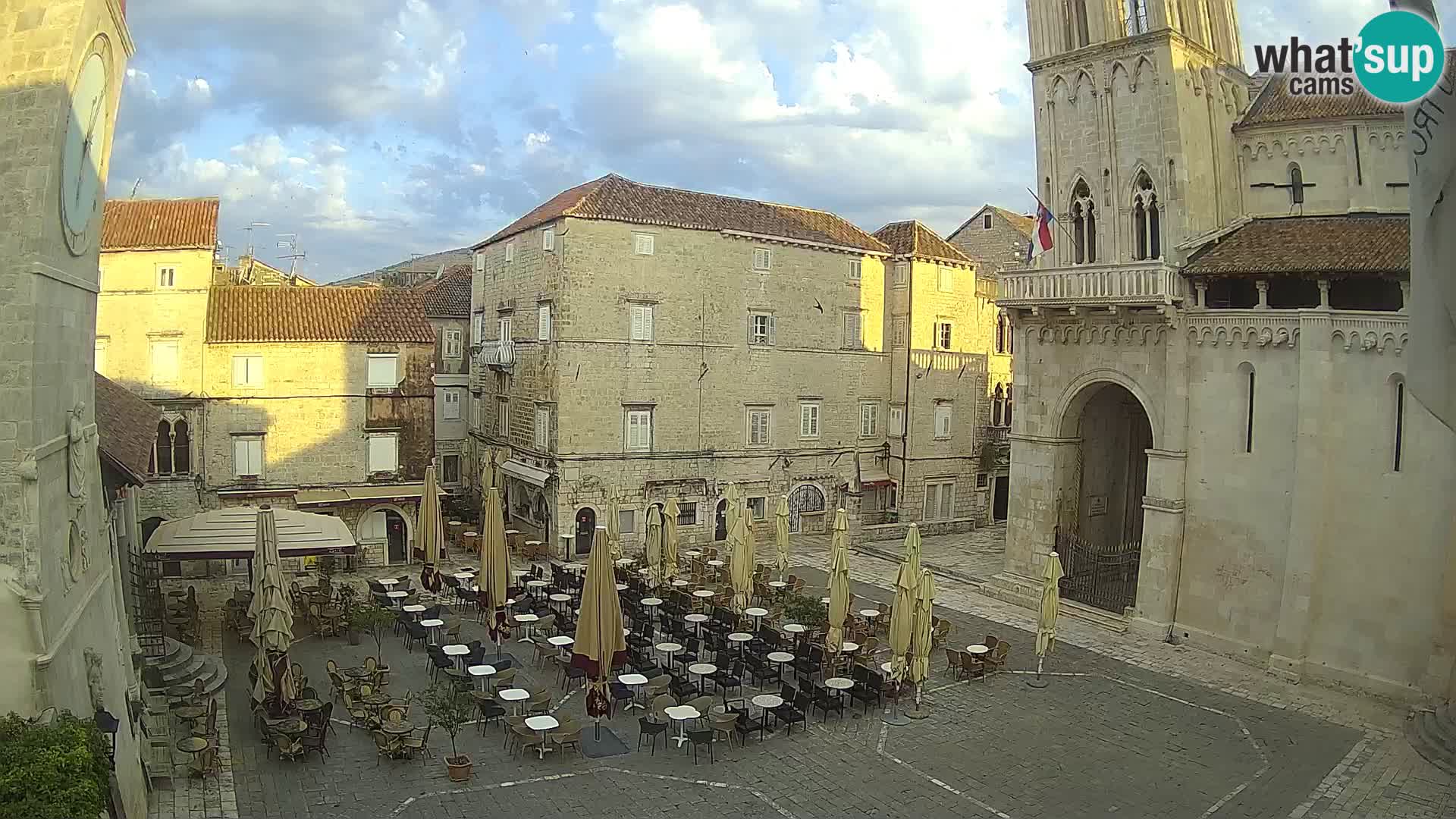 Web kamera uživo Trogir – Katedrala sv. Lovre – Livecam Hrvatska