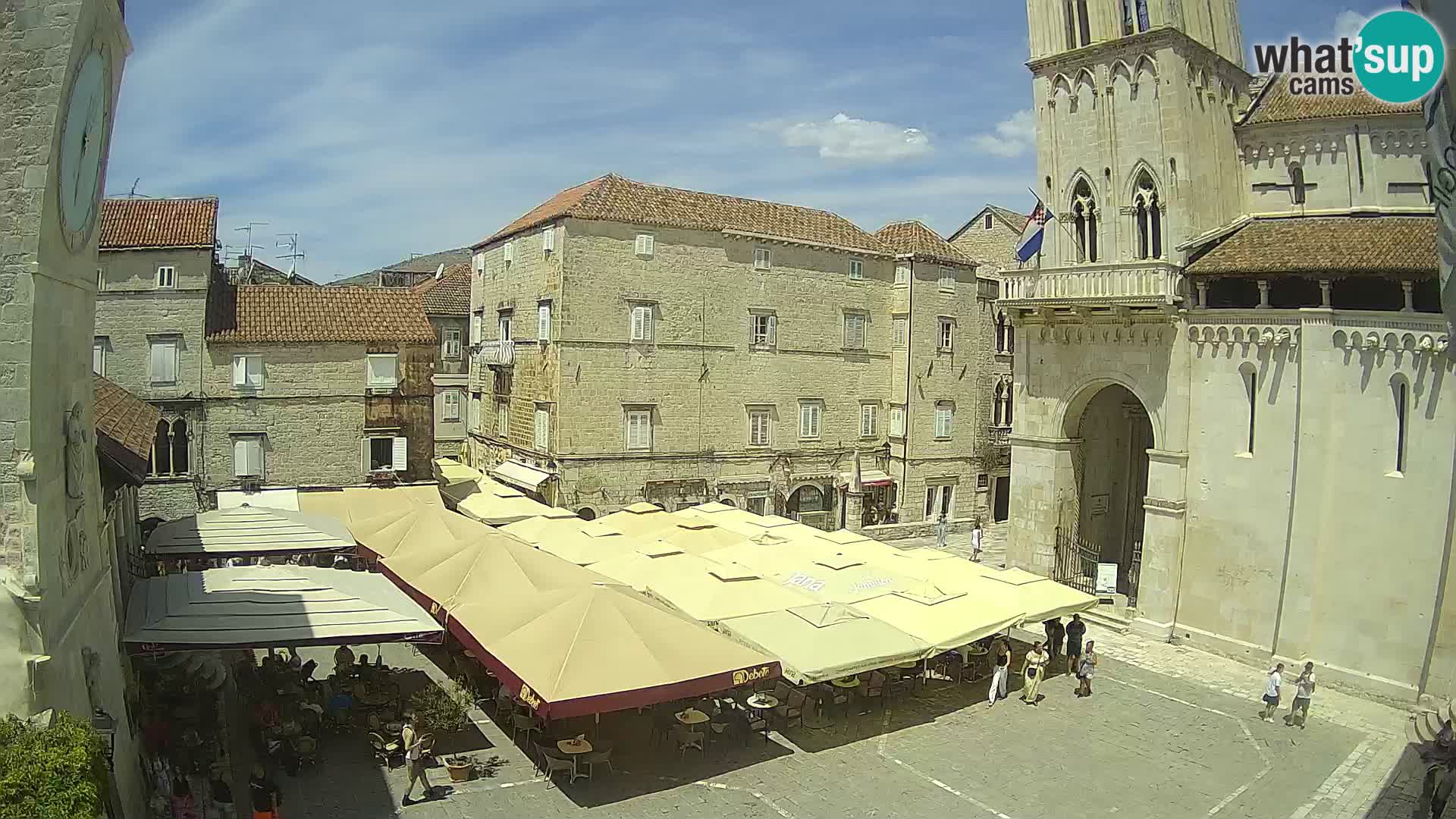 Live Webcam Trogir – Cathédrale Saint-Laurent – Livecam Croatie