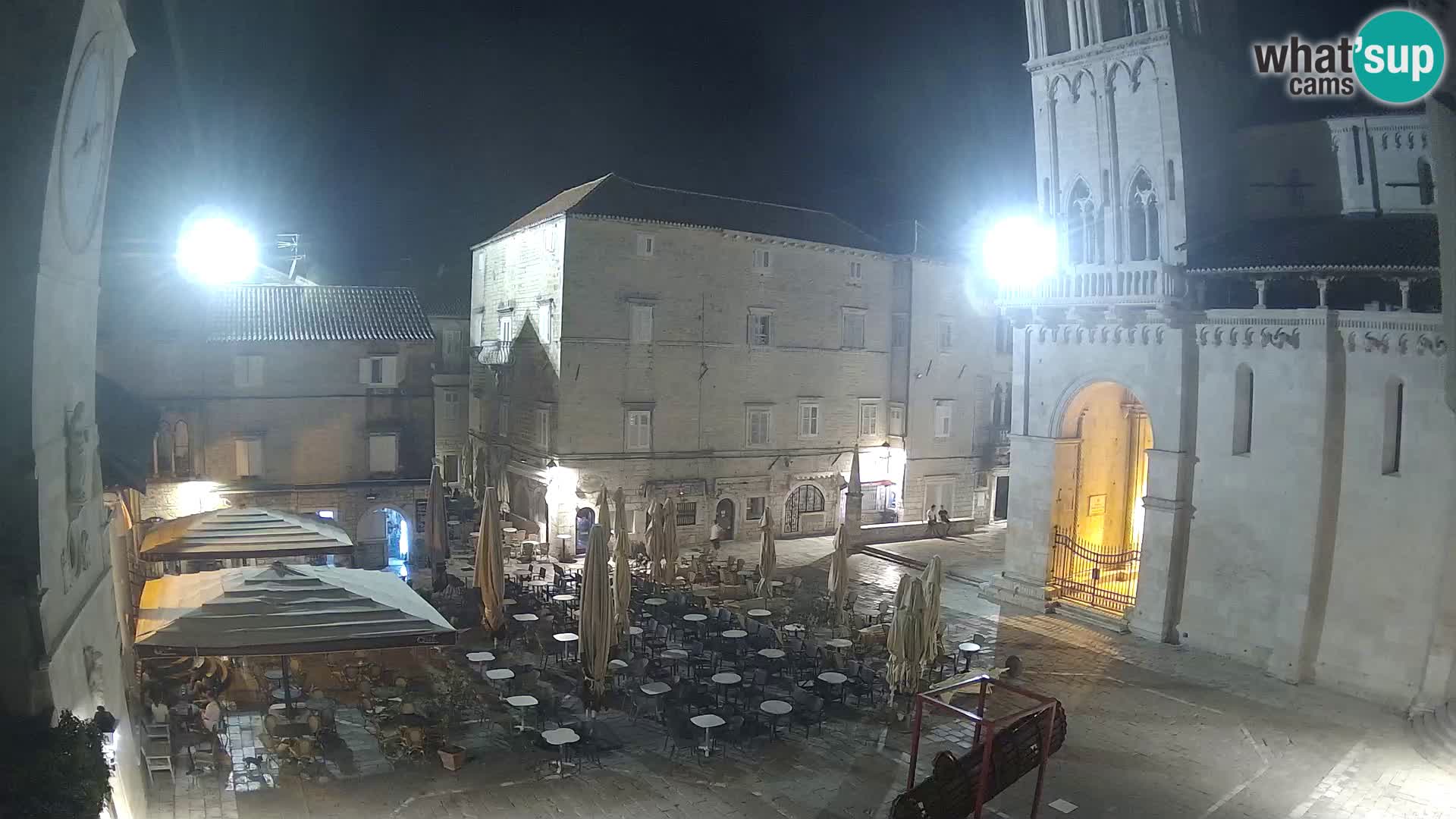 Cámara web en vivo Trogir – Catedral de San Lorenzo – Livecam Croacia