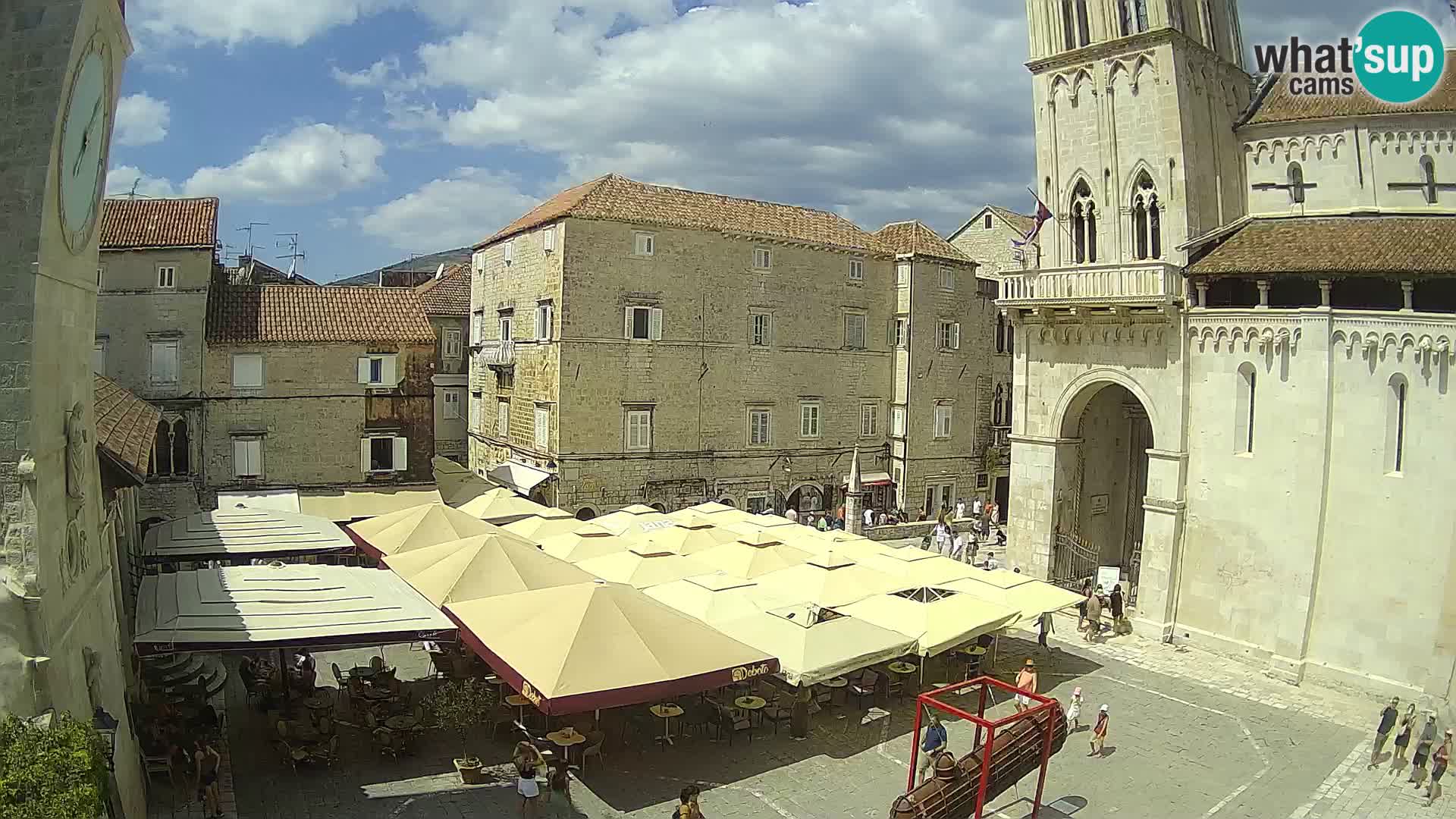 Cámara web en vivo Trogir – Catedral de San Lorenzo – Livecam Croacia