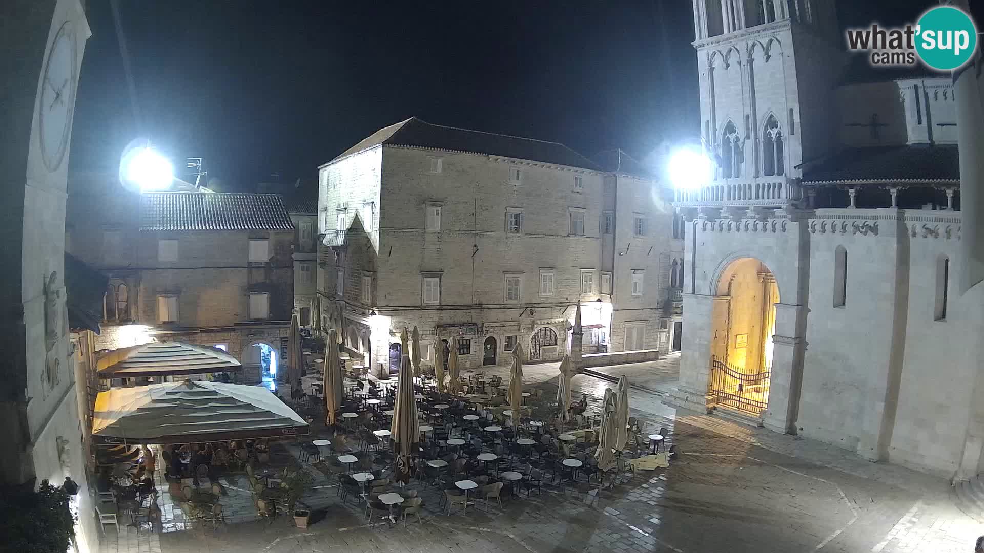 Cámara web en vivo Trogir – Catedral de San Lorenzo – Livecam Croacia