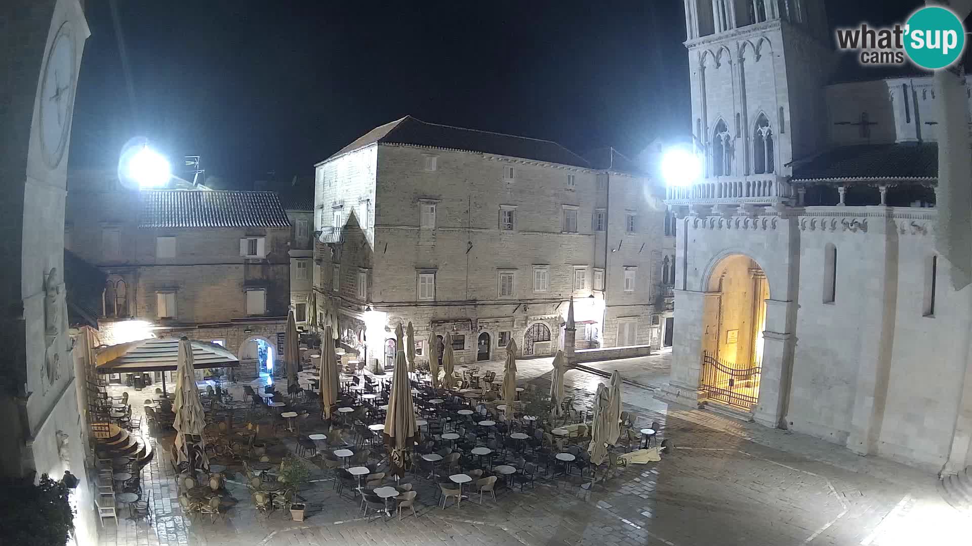 Cámara web en vivo Trogir – Catedral de San Lorenzo – Livecam Croacia