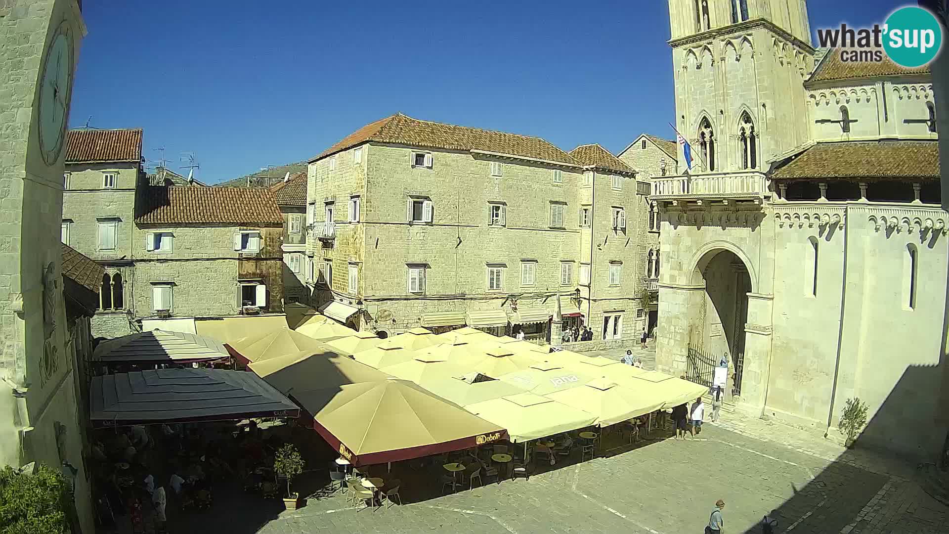 Live Webcam Trogir – Cathédrale Saint-Laurent – Livecam Croatie