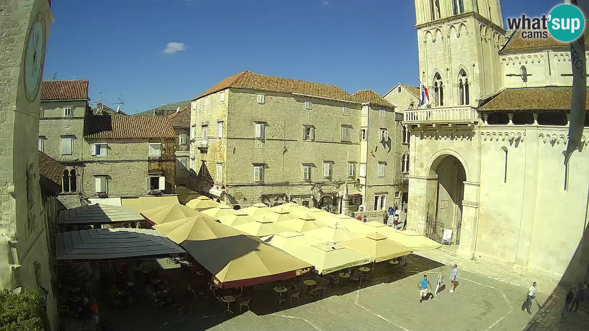 Cámara web en vivo Trogir – Catedral de San Lorenzo – Livecam Croacia