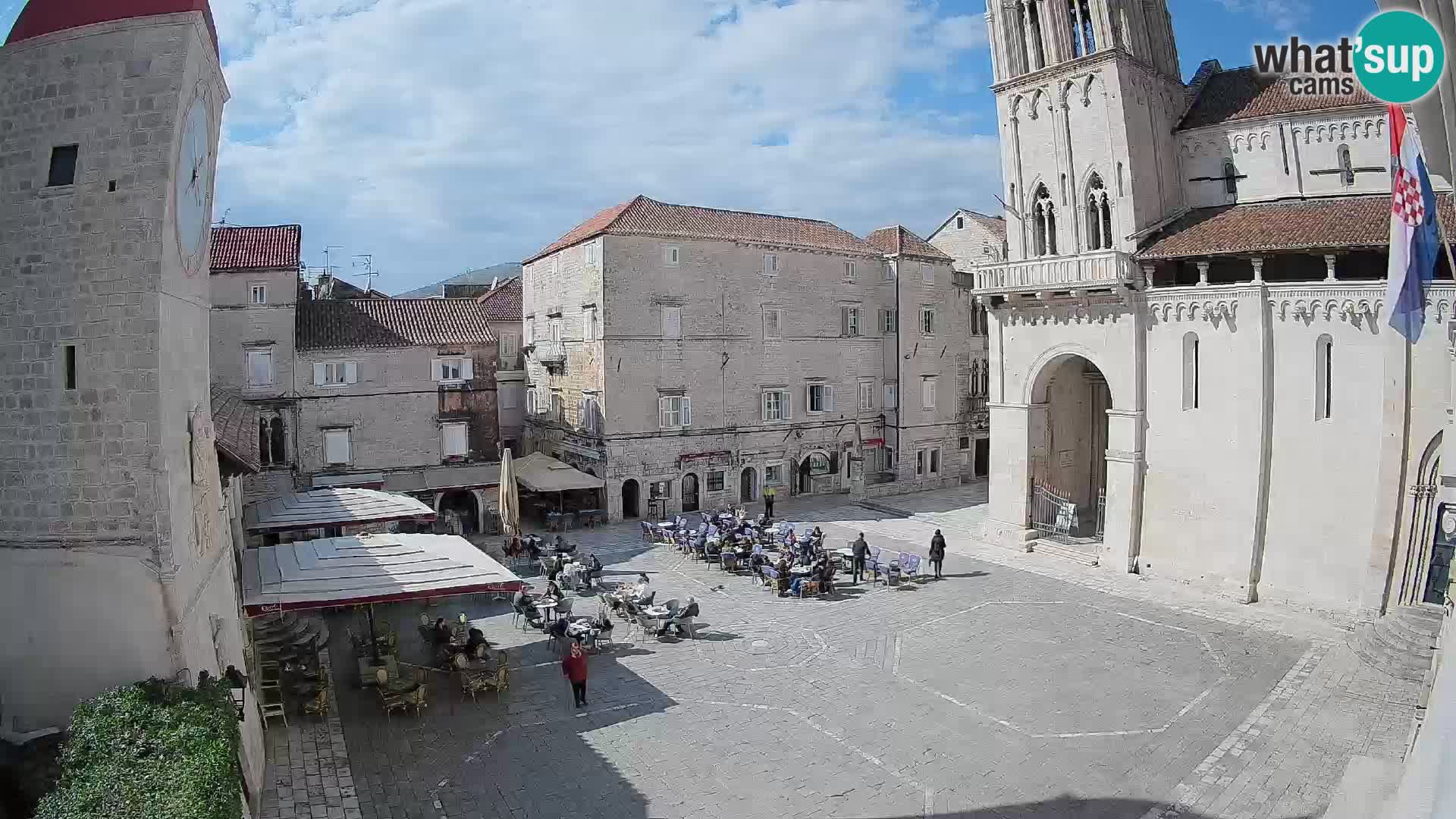 Cámara web en vivo Trogir – Catedral de San Lorenzo – Livecam Croacia