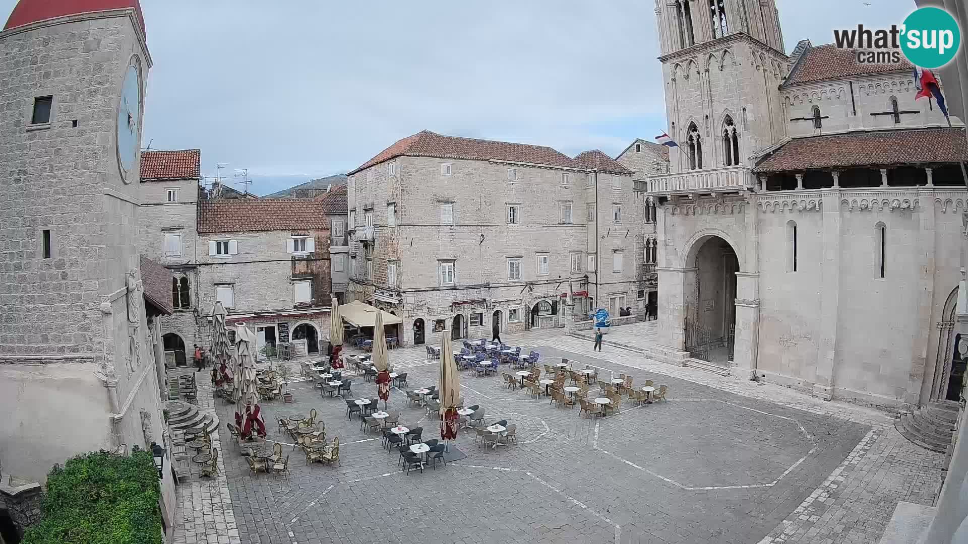 Cámara web en vivo Trogir – Catedral de San Lorenzo – Livecam Croacia