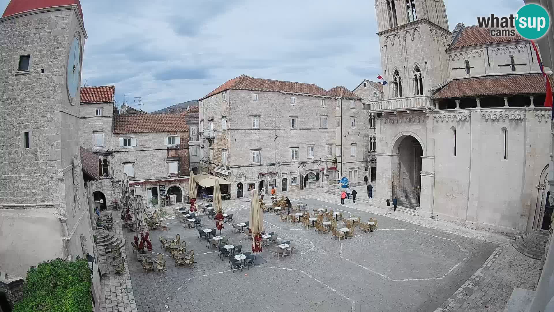Cámara web en vivo Trogir – Catedral de San Lorenzo – Livecam Croacia