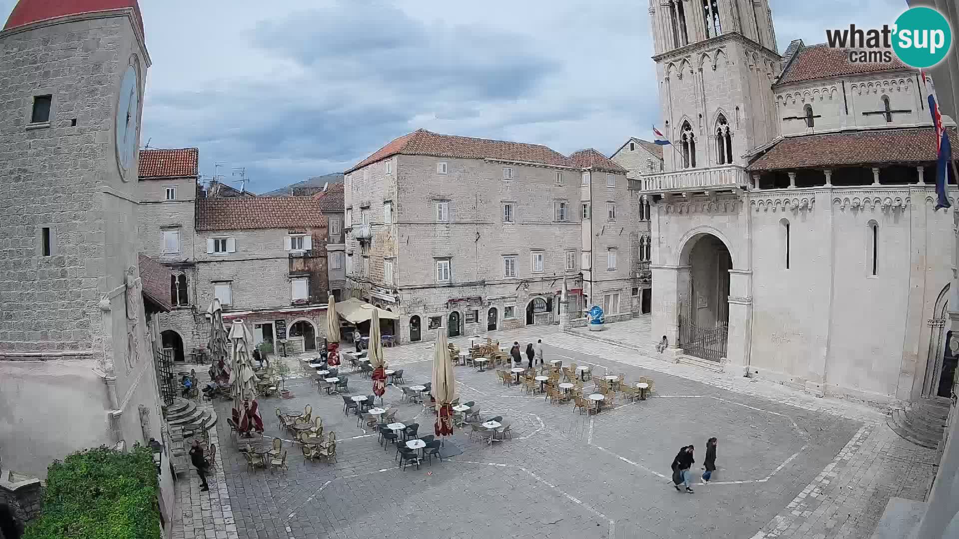 Cámara web en vivo Trogir – Catedral de San Lorenzo – Livecam Croacia