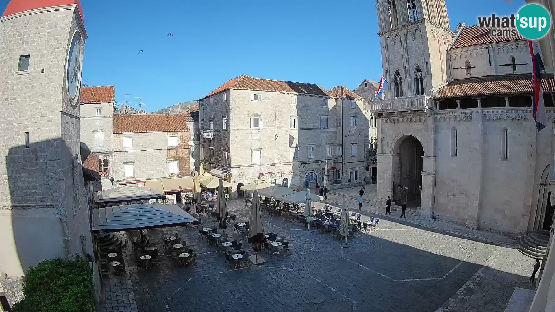 Cámara web en vivo Trogir – Catedral de San Lorenzo – Livecam Croacia