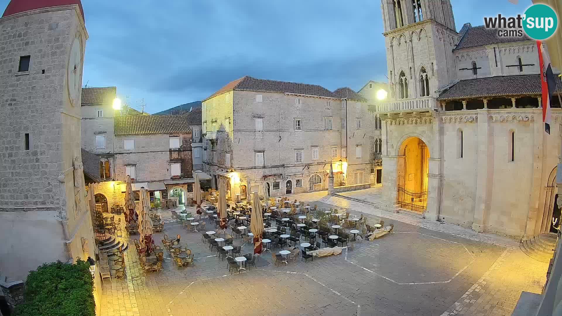 Web kamera uživo Trogir – Katedrala sv. Lovre – Livecam Hrvatska