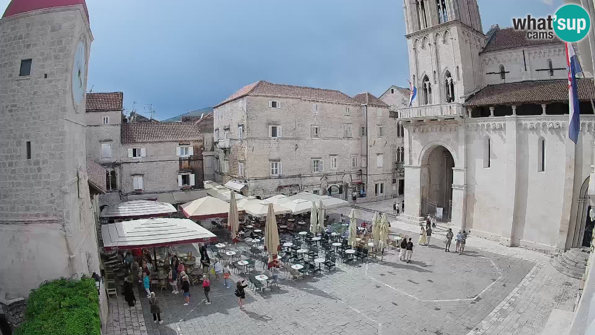 Cámara web en vivo Trogir – Catedral de San Lorenzo – Livecam Croacia