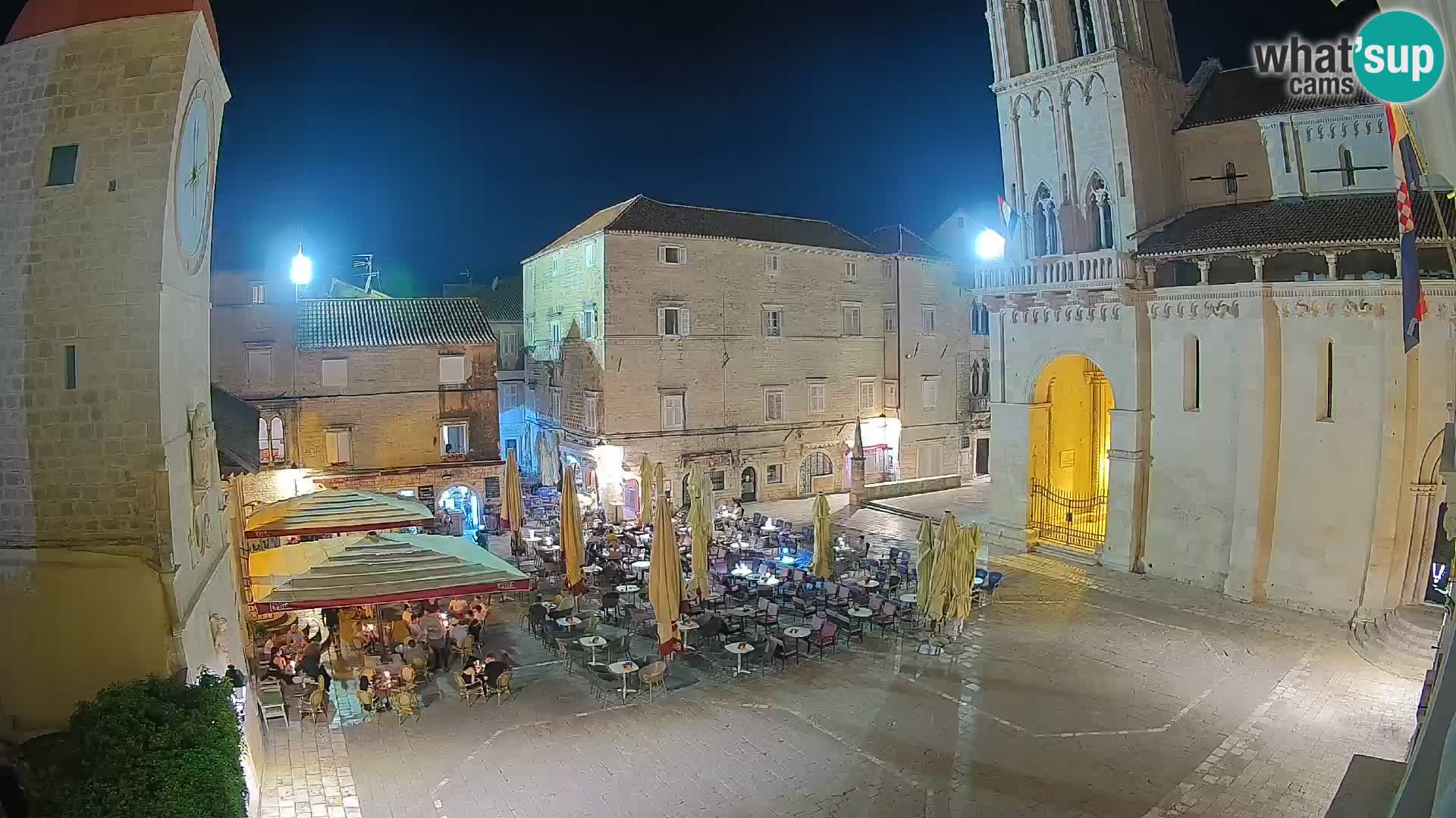 Cámara web en vivo Trogir – Catedral de San Lorenzo – Livecam Croacia