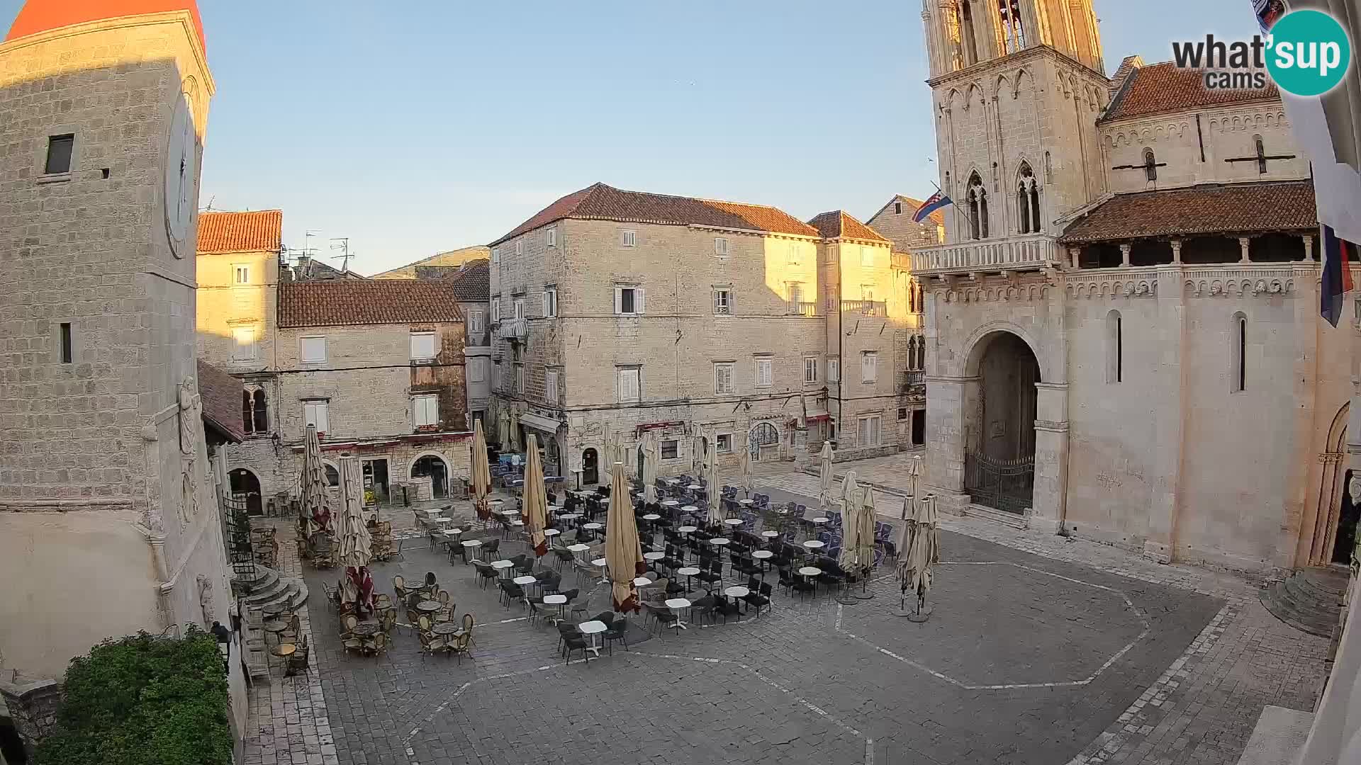Live Webcam Trogir – Cathedral of St. Lawrence – Livecam Croatia