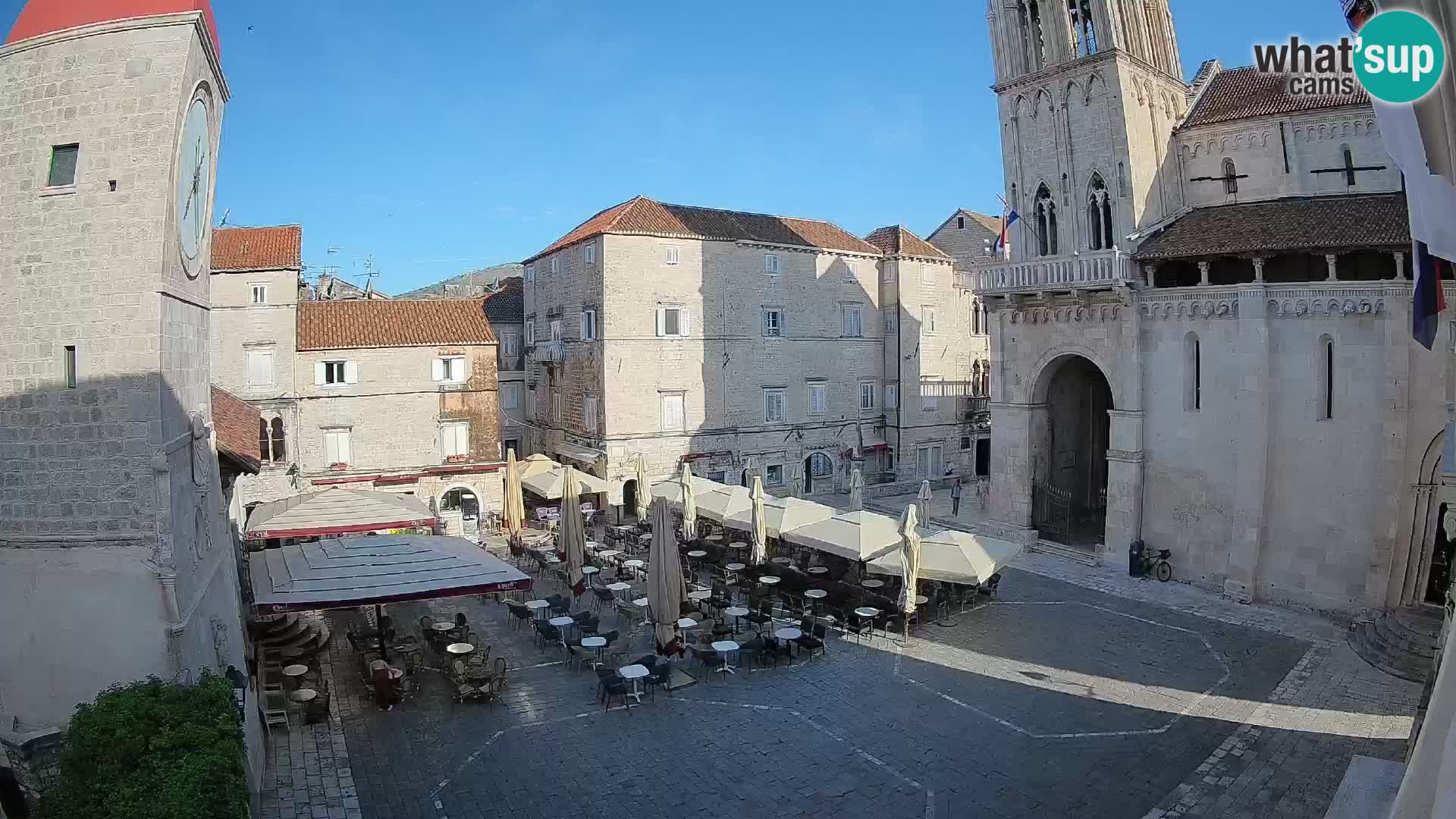 Cámara web en vivo Trogir – Catedral de San Lorenzo – Livecam Croacia